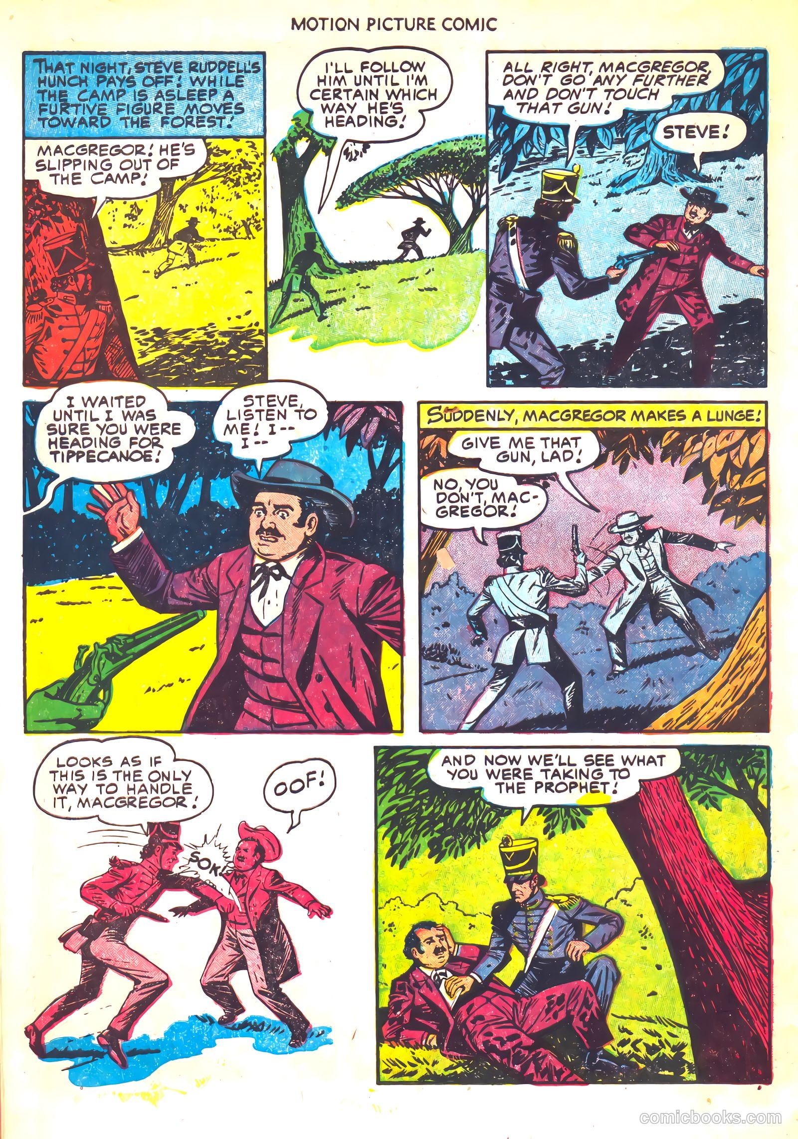 Motion Picture Comics #112 (1952) — page 30 of 36