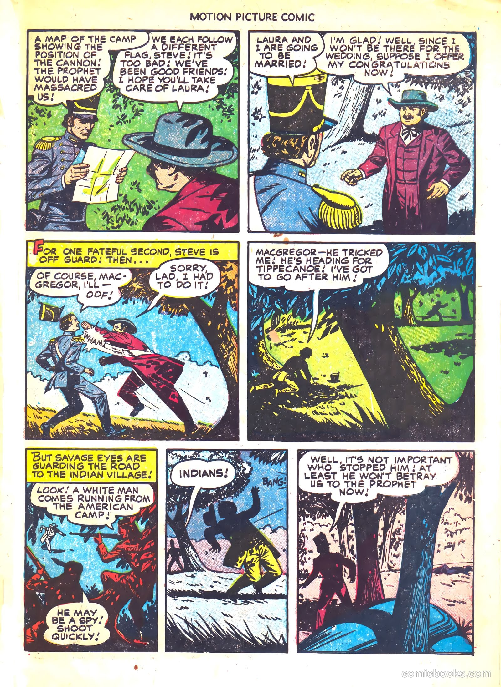 Motion Picture Comics #112 (1952) — page 31 of 36
