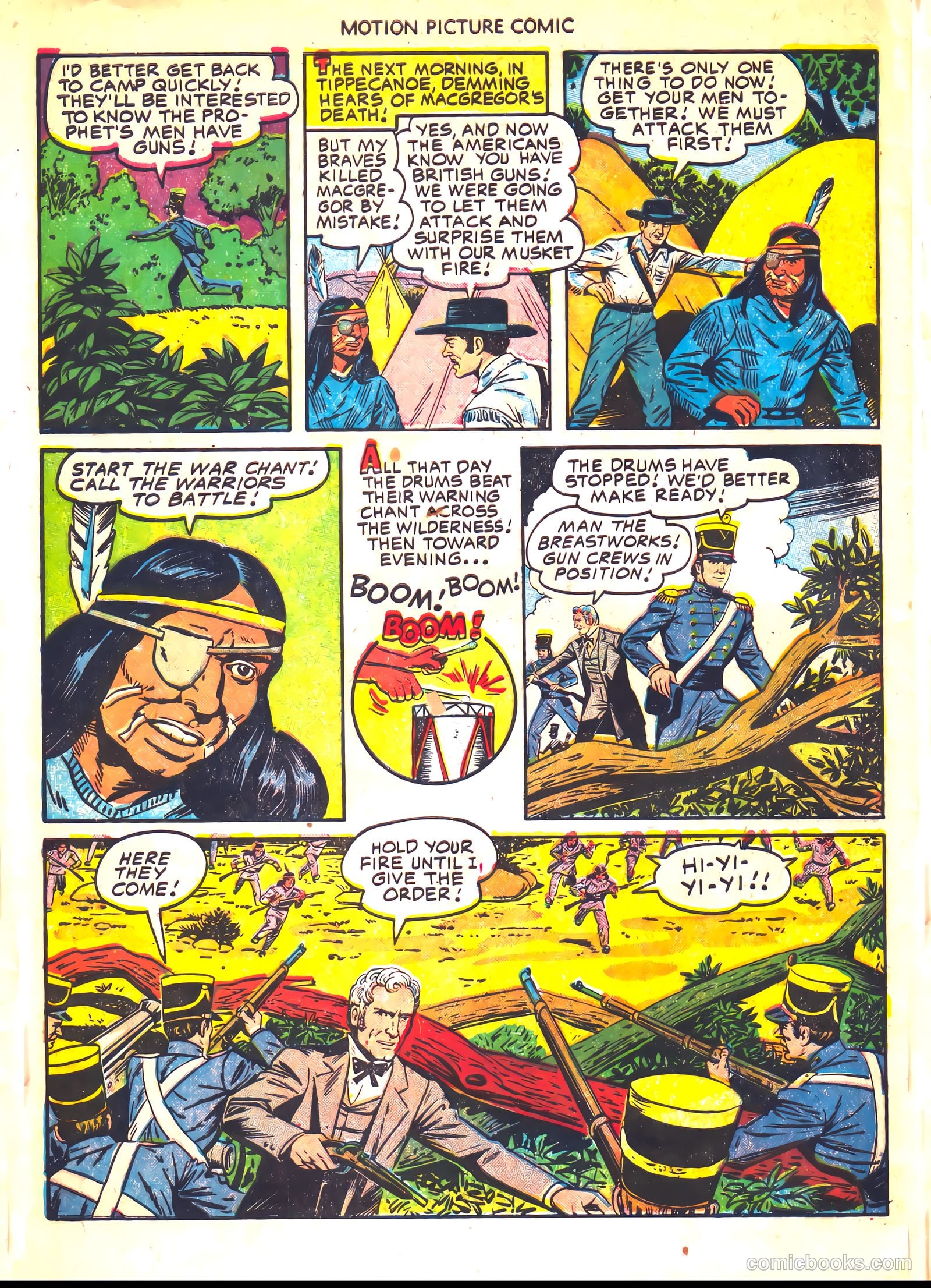 Motion Picture Comics #112 (1952) — page 32 of 36