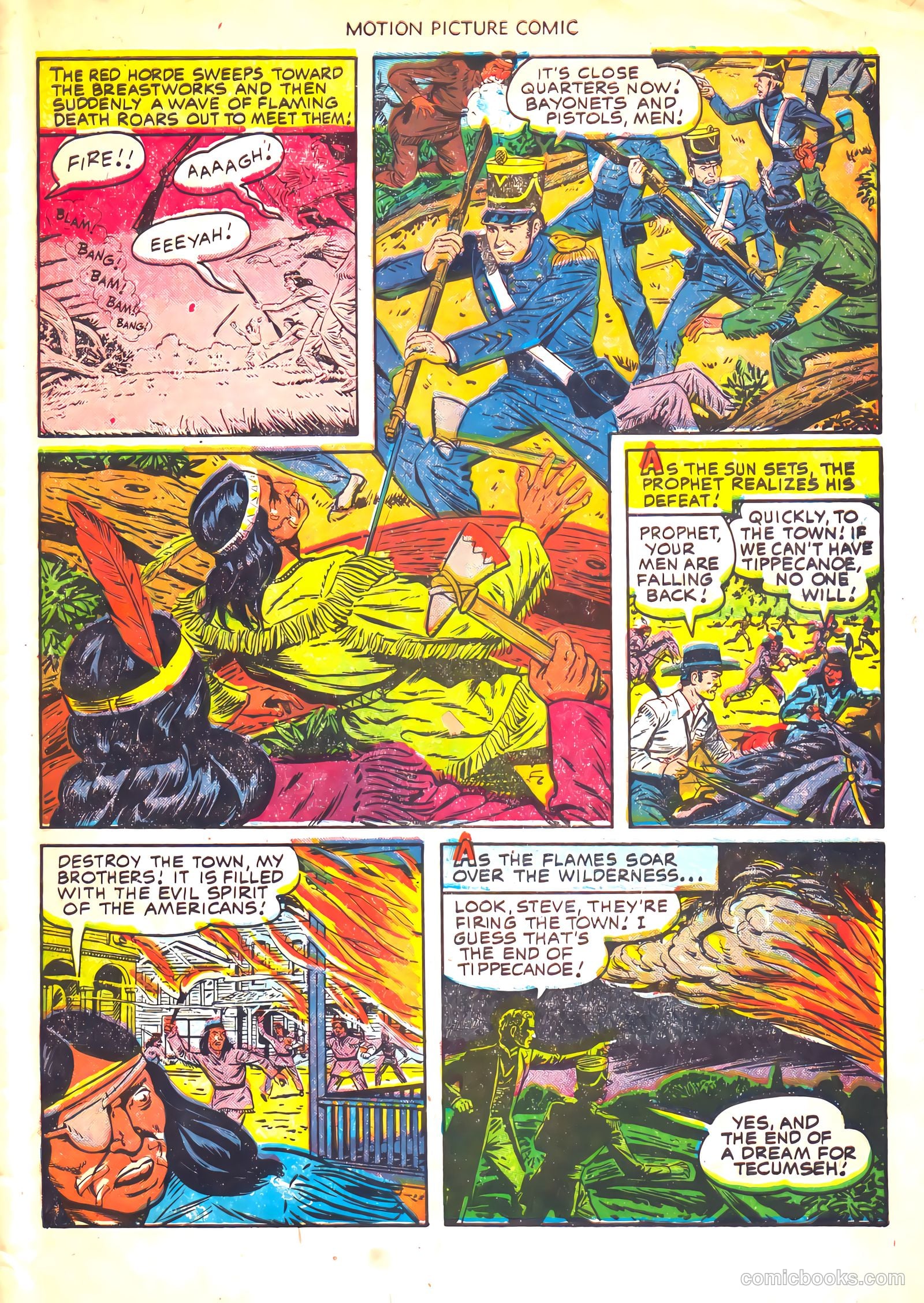 Motion Picture Comics #112 (1952) — page 33 of 36