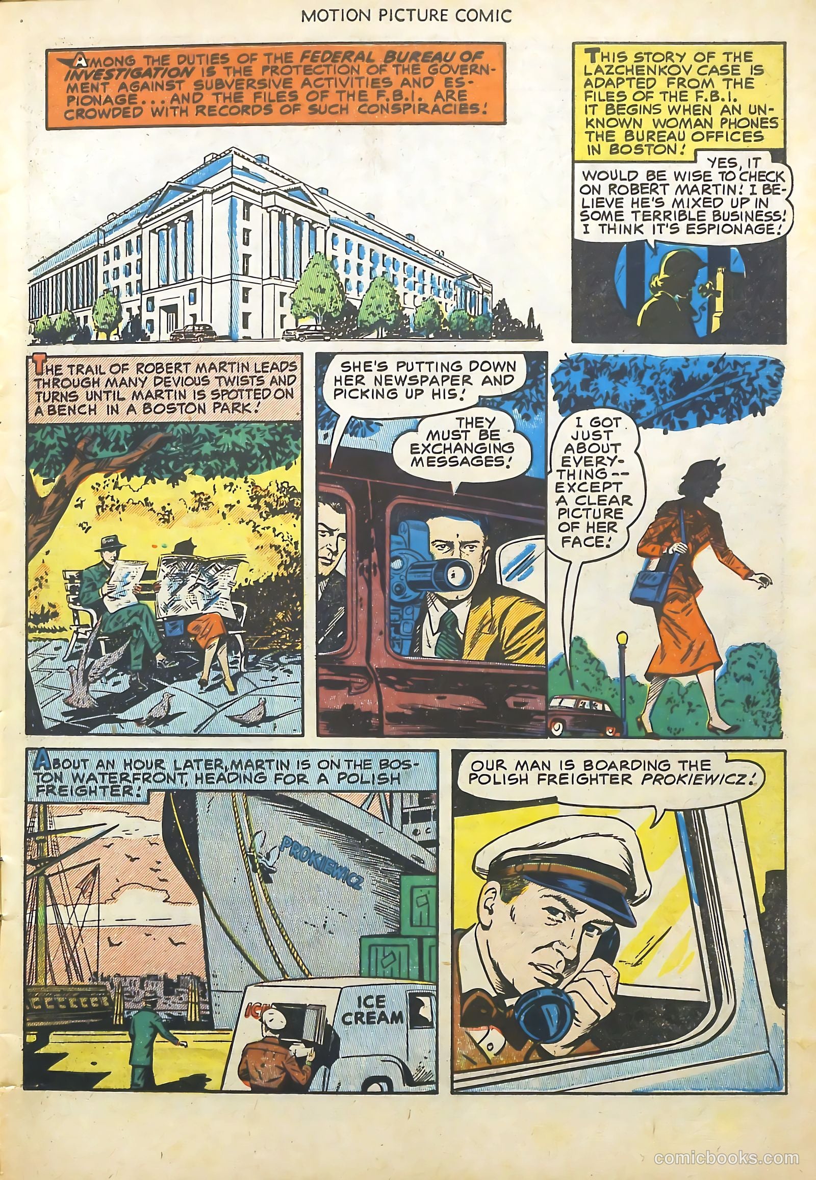 Motion Picture Comics #113 (1952) — page 5 of 36