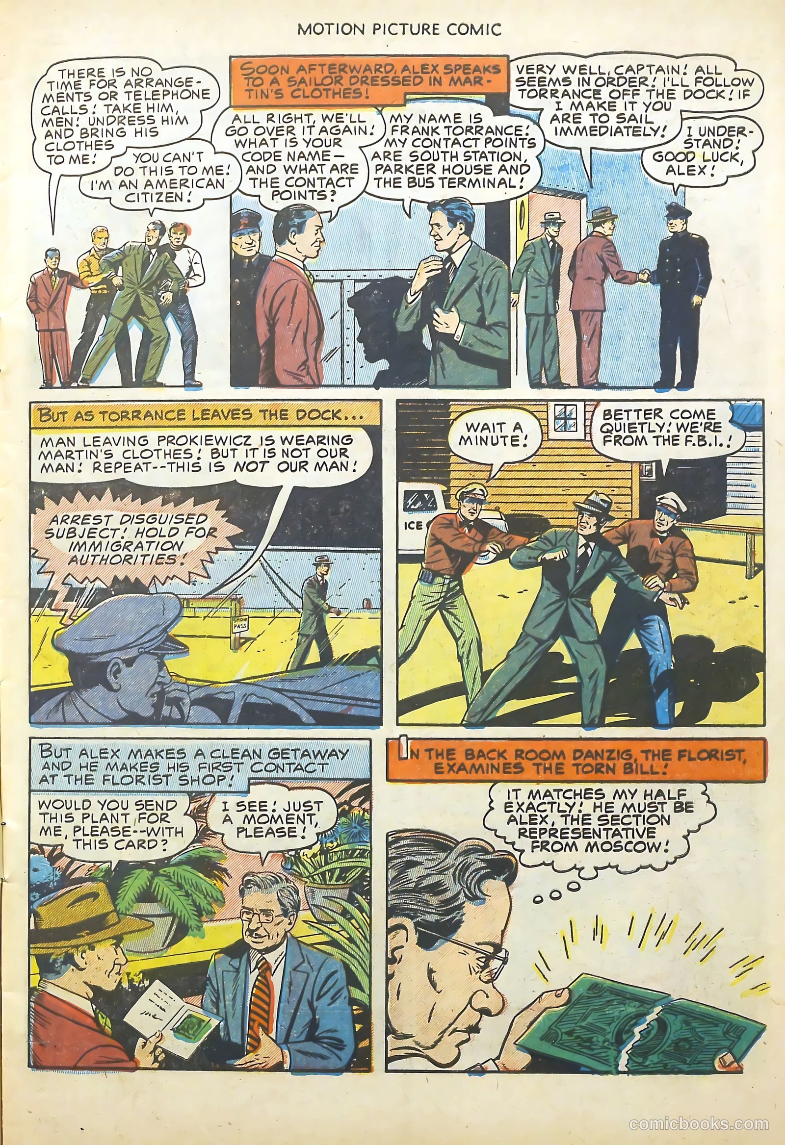 Motion Picture Comics #113 (1952) — page 7 of 36
