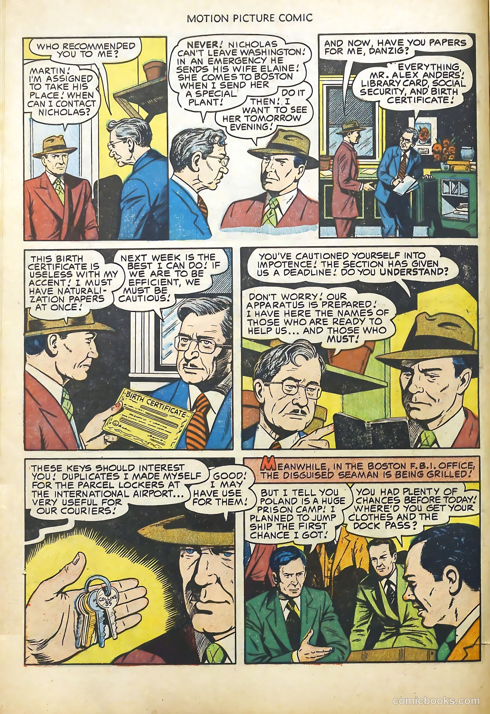 Motion Picture Comics #113 (1952) — page 8 of 36