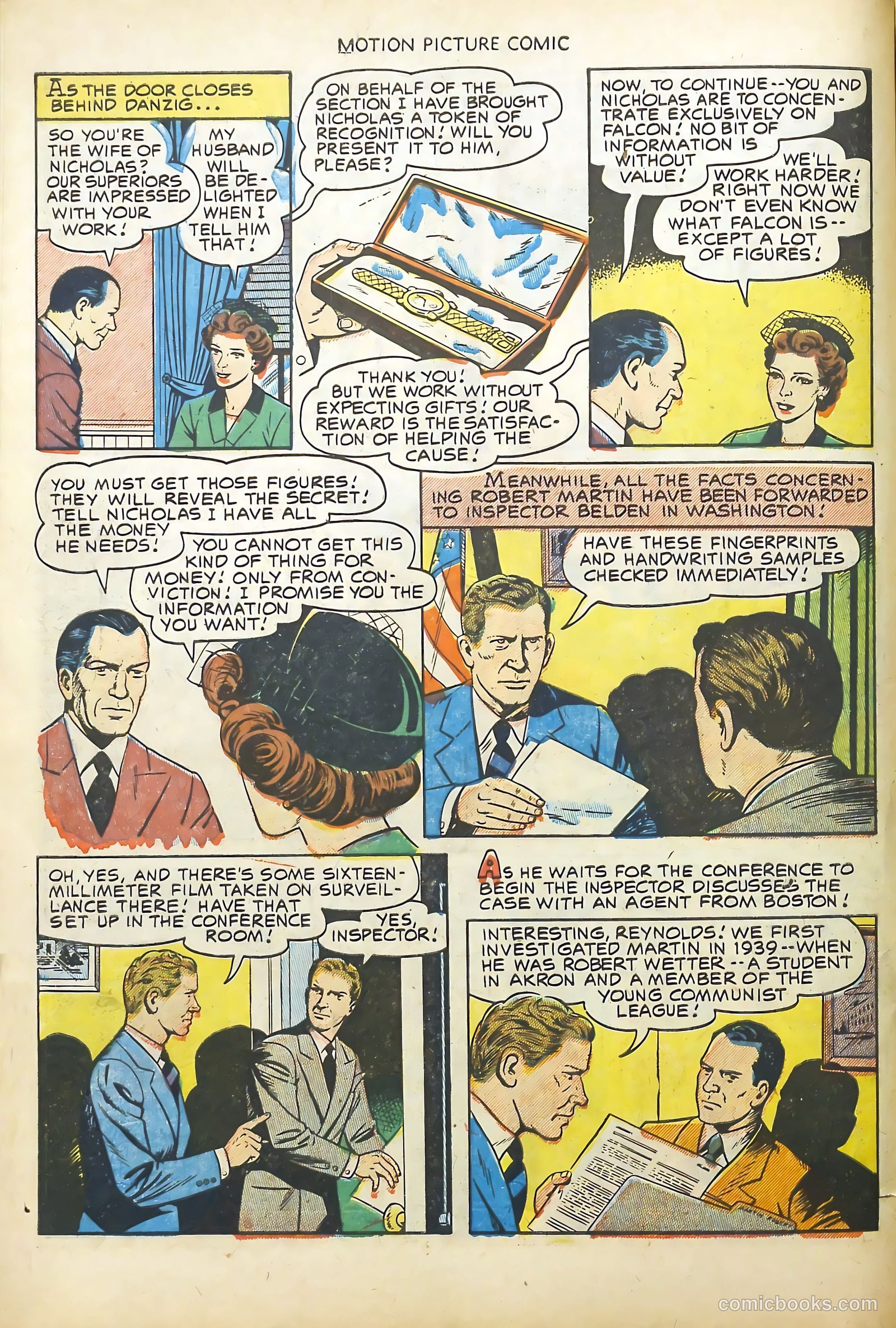 Motion Picture Comics #113 (1952) — page 10 of 36