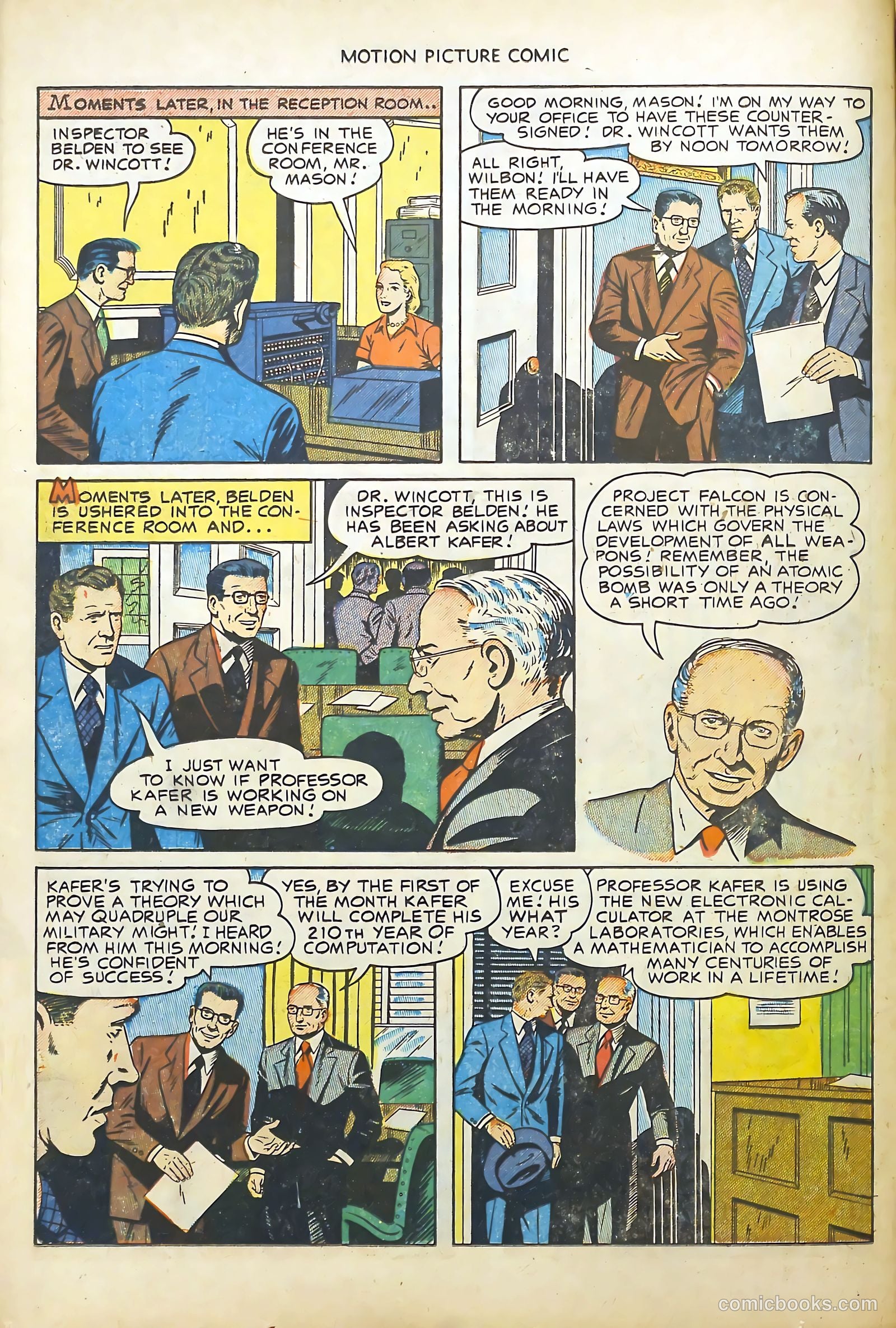 Motion Picture Comics #113 (1952) — page 14 of 36