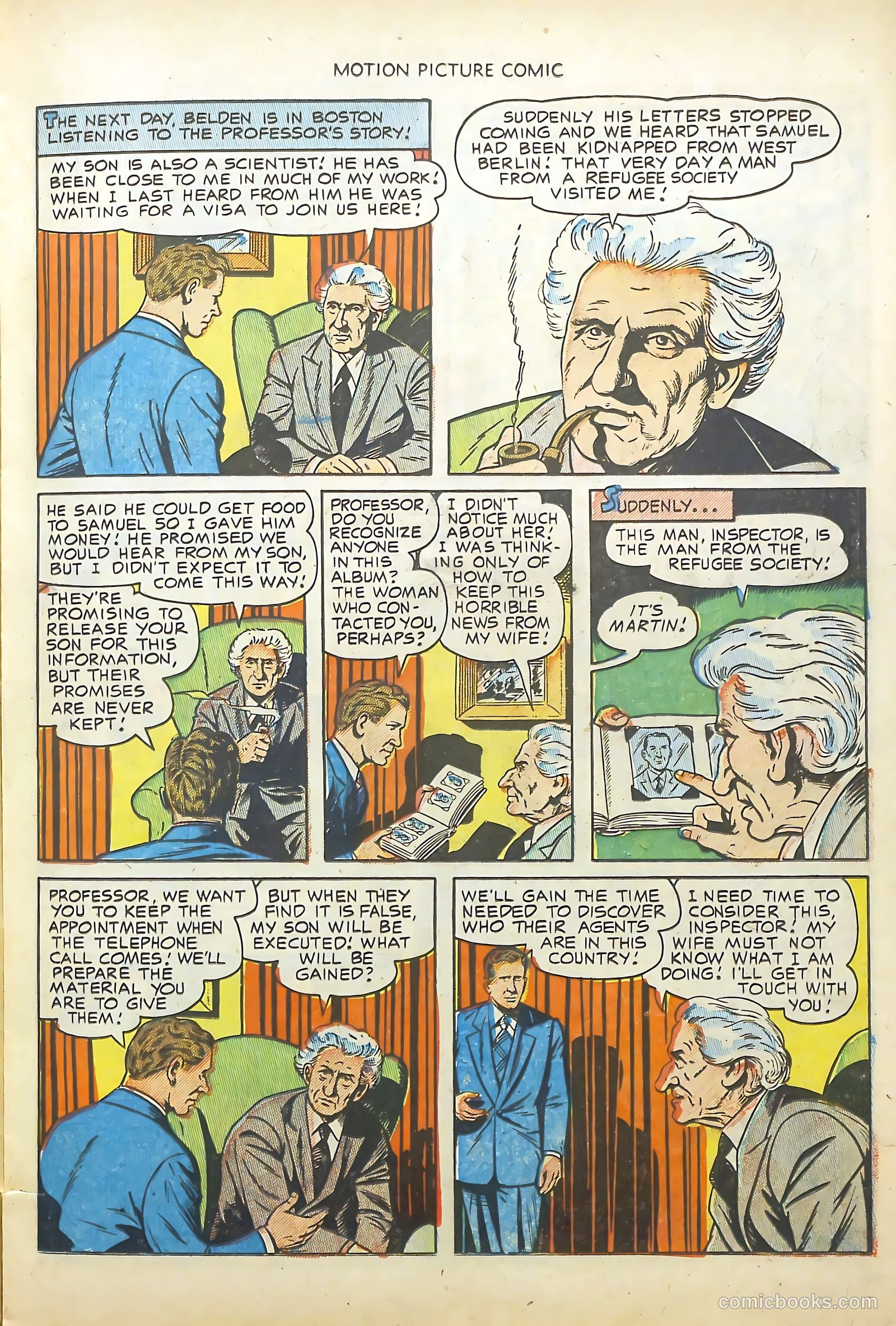 Motion Picture Comics #113 (1952) — page 15 of 36