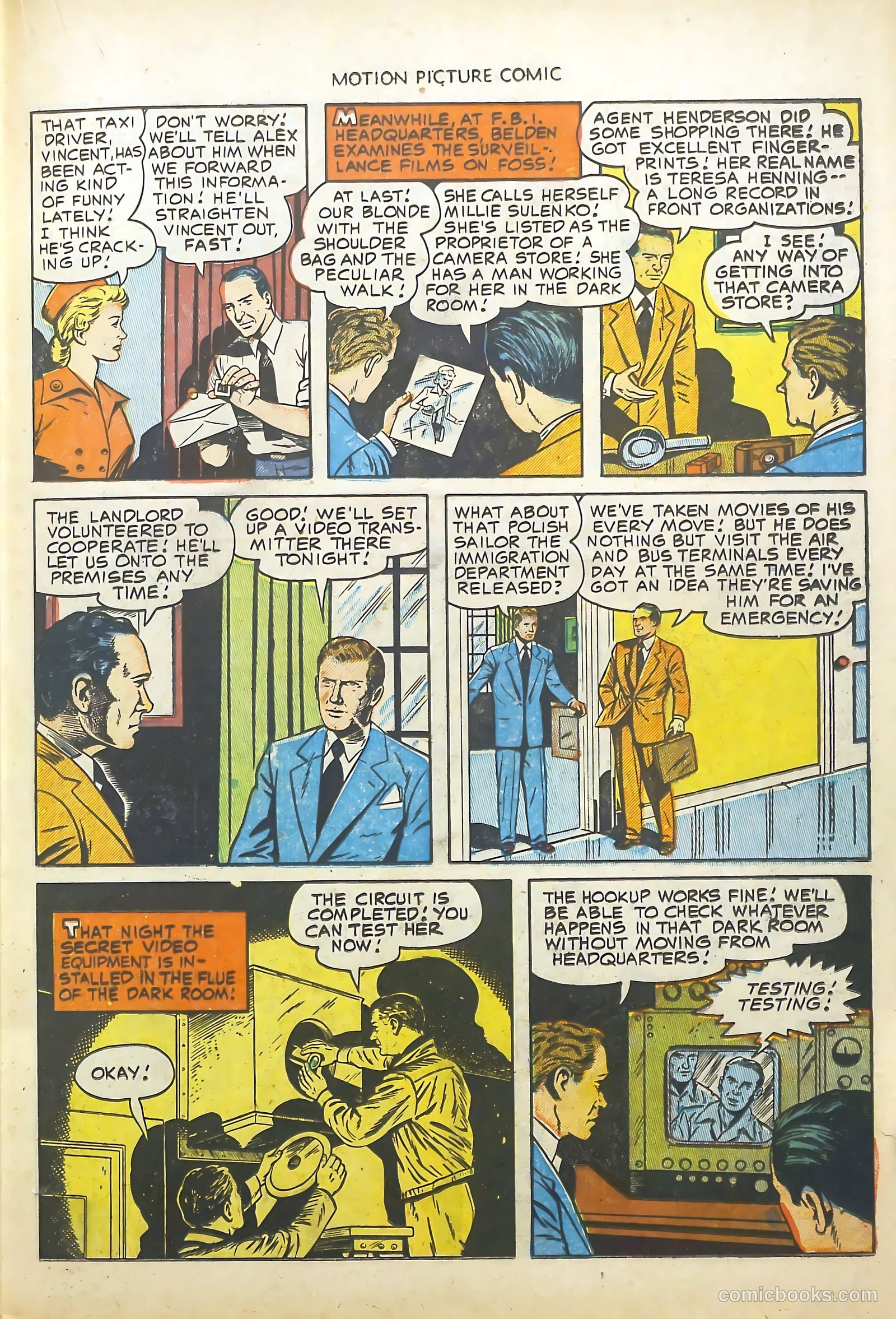 Motion Picture Comics #113 (1952) — page 19 of 36