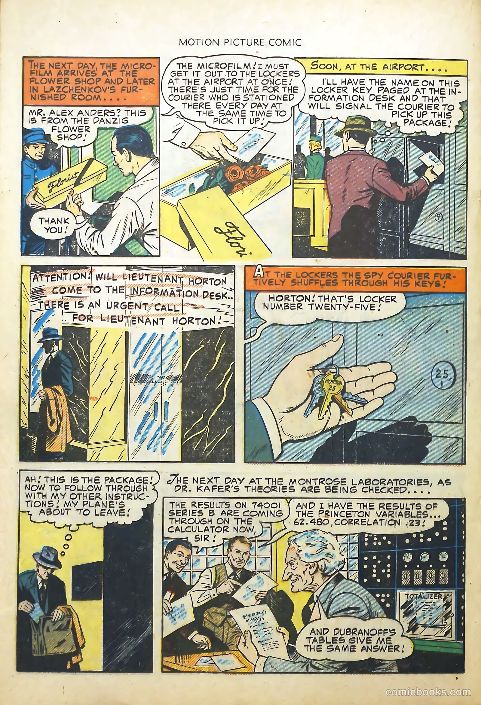 Motion Picture Comics #113 (1952) — page 20 of 36