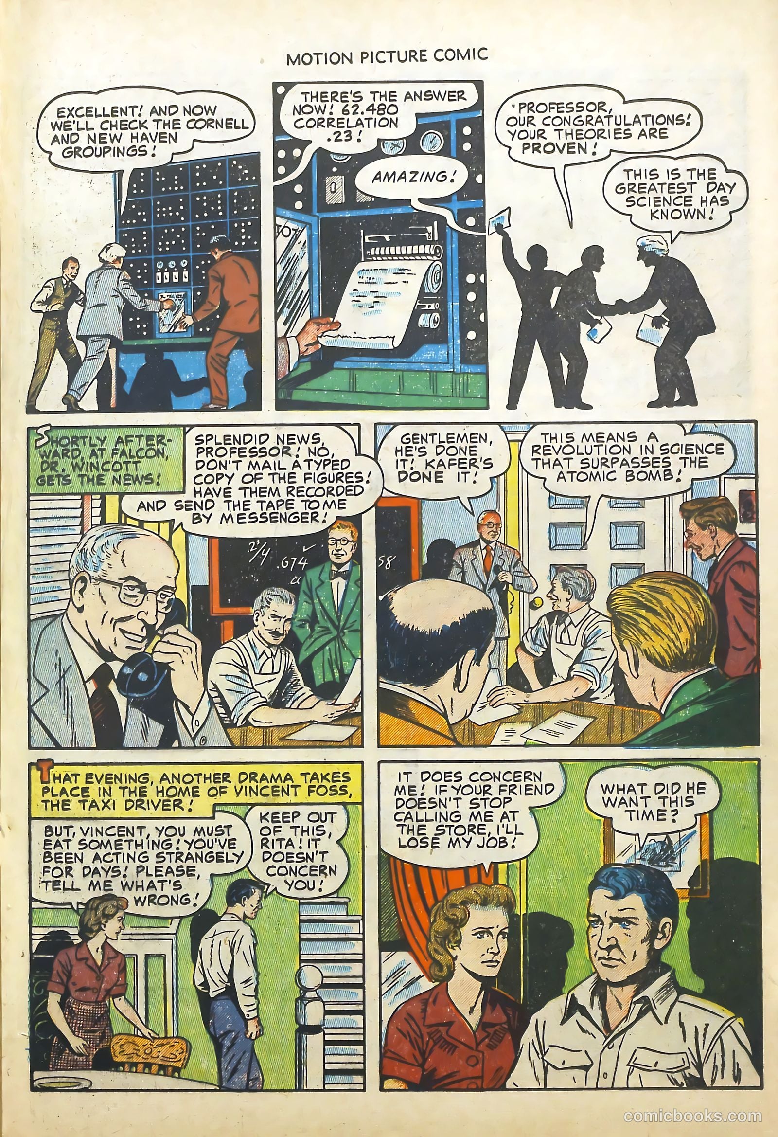 Motion Picture Comics #113 (1952) — page 21 of 36