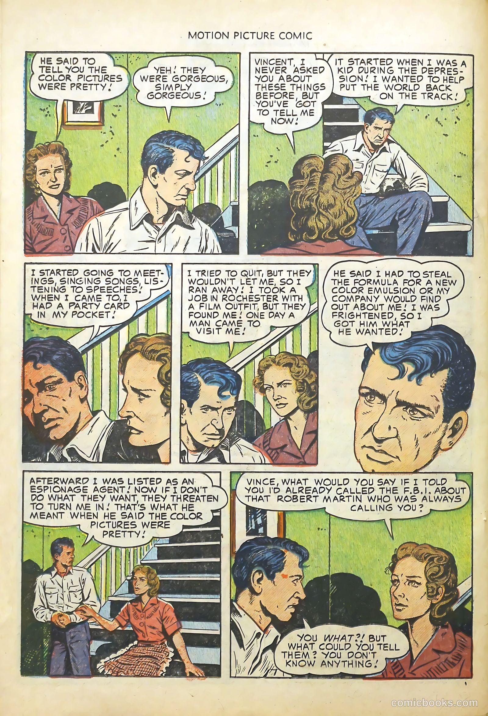 Motion Picture Comics #113 (1952) — page 22 of 36