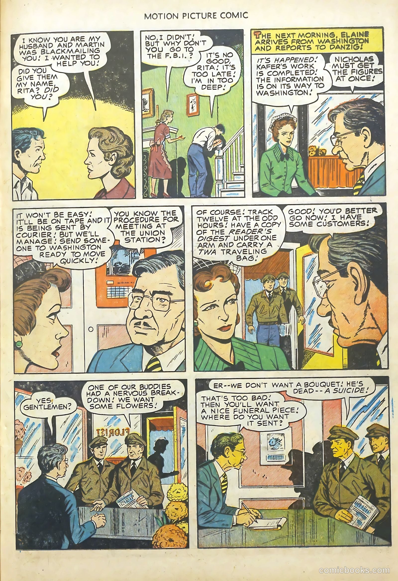 Motion Picture Comics #113 (1952) — page 23 of 36