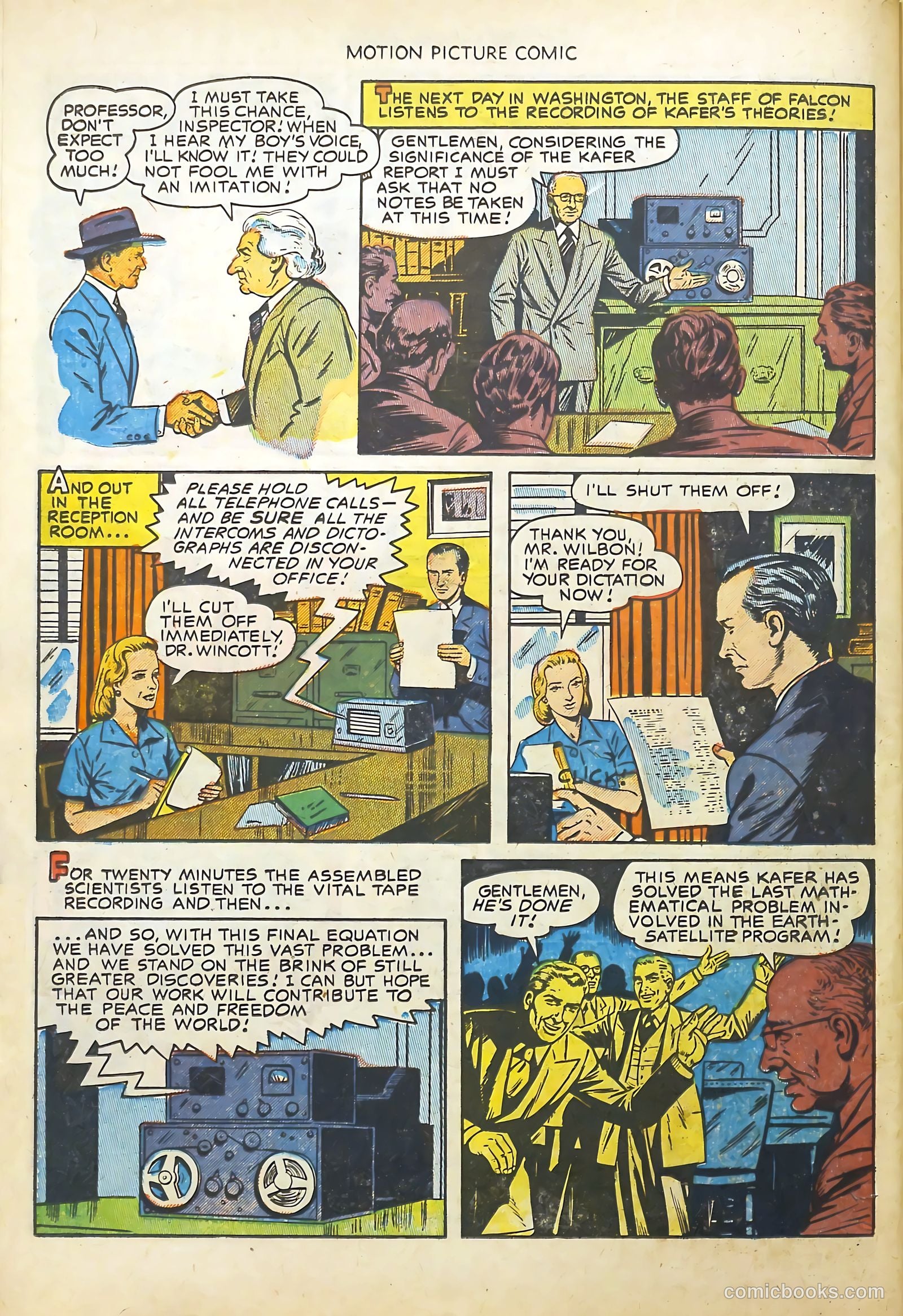 Motion Picture Comics #113 (1952) — page 26 of 36