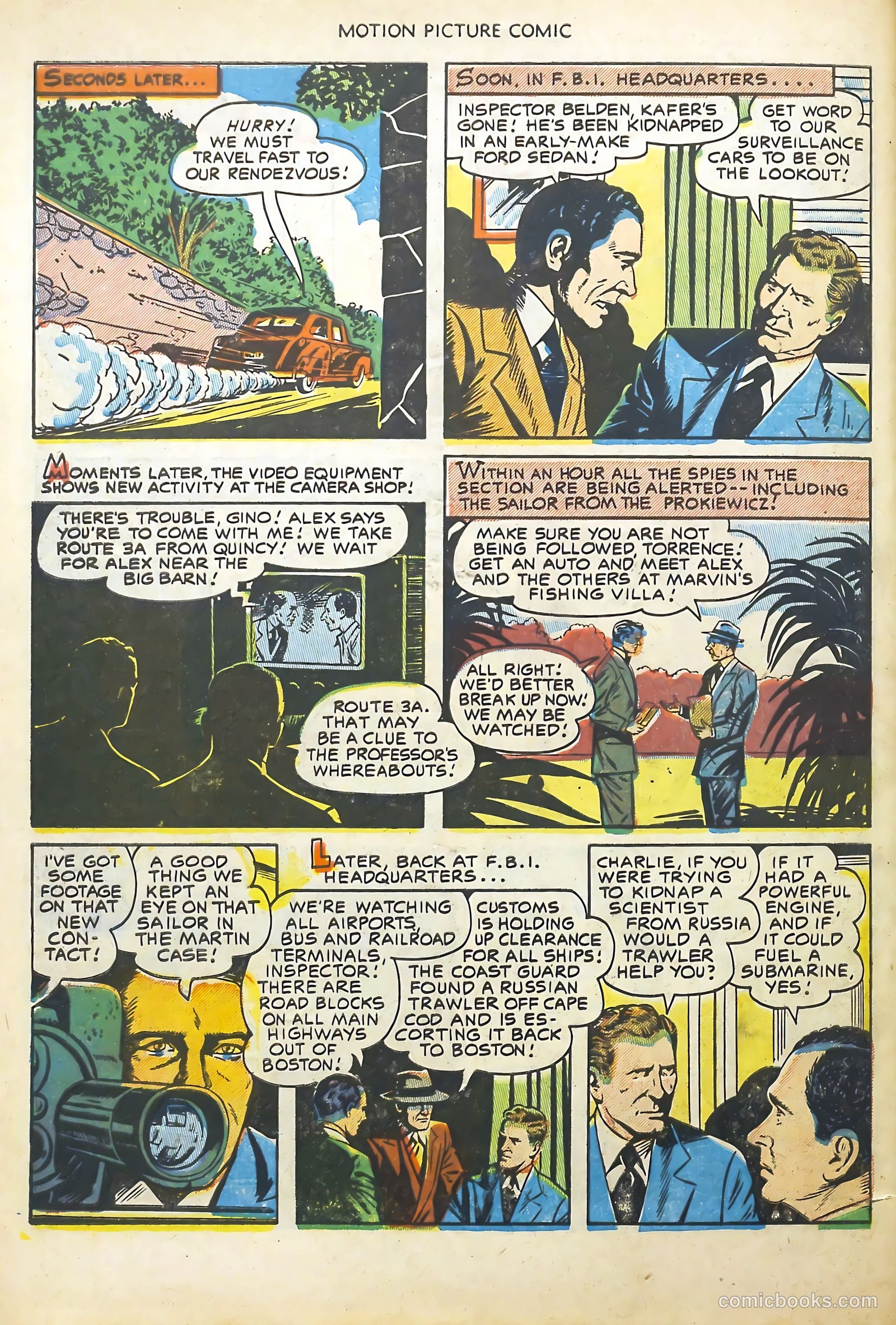 Motion Picture Comics #113 (1952) — page 30 of 36