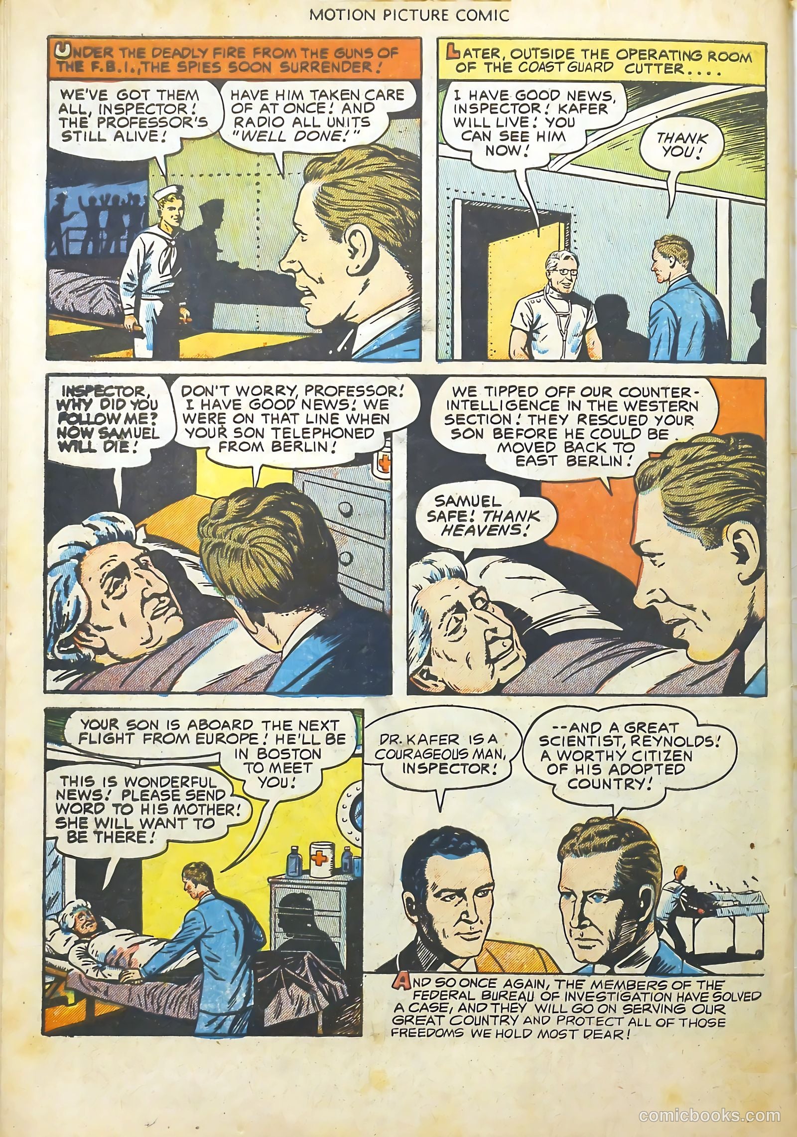 Motion Picture Comics #113 (1952) — page 34 of 36