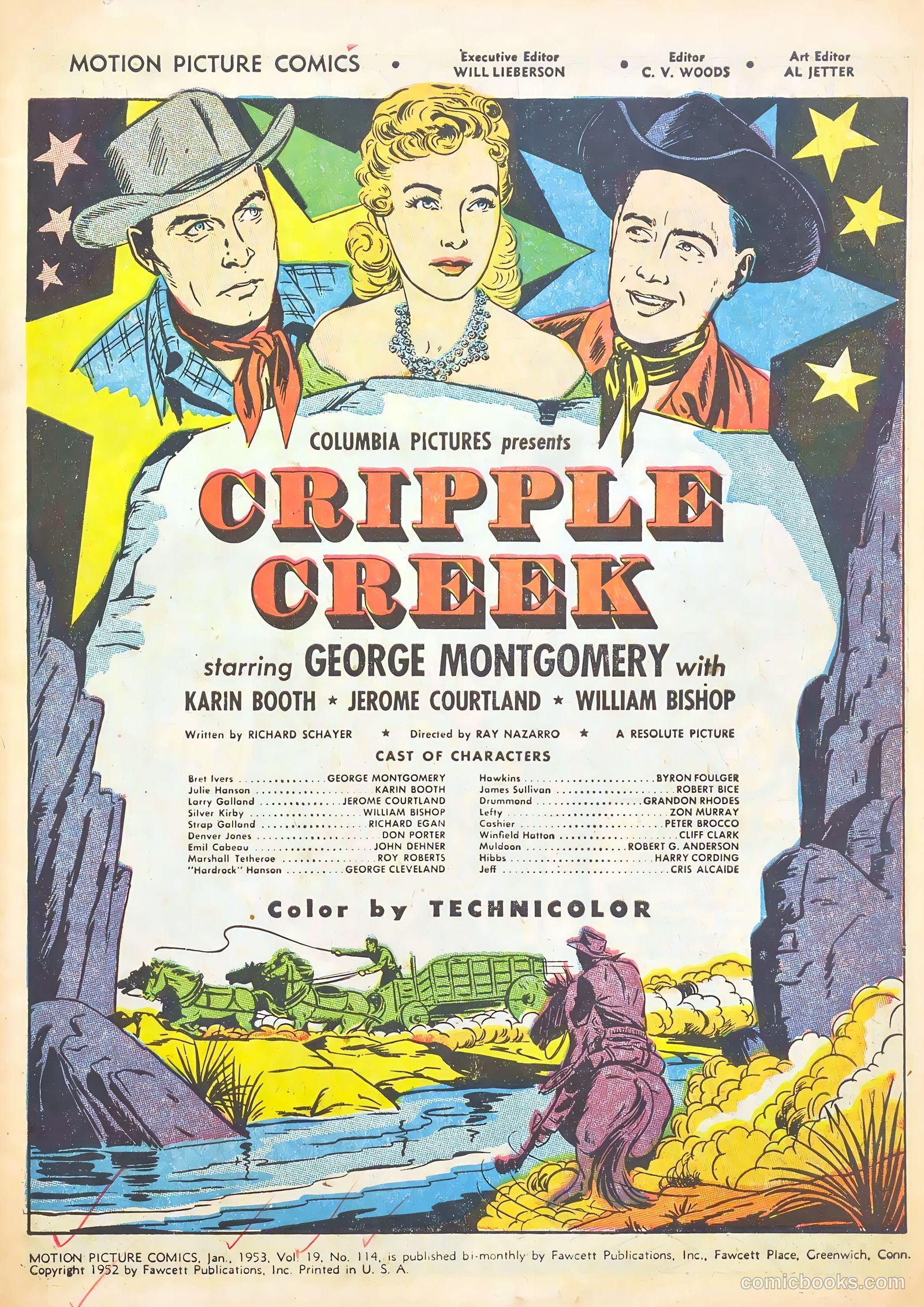 Motion Picture Comics #114 (1953) — page 3 of 36