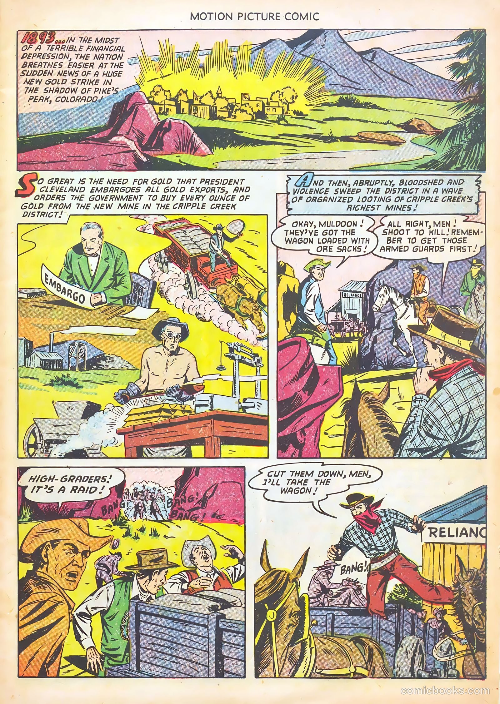 Motion Picture Comics #114 (1953) — page 5 of 36