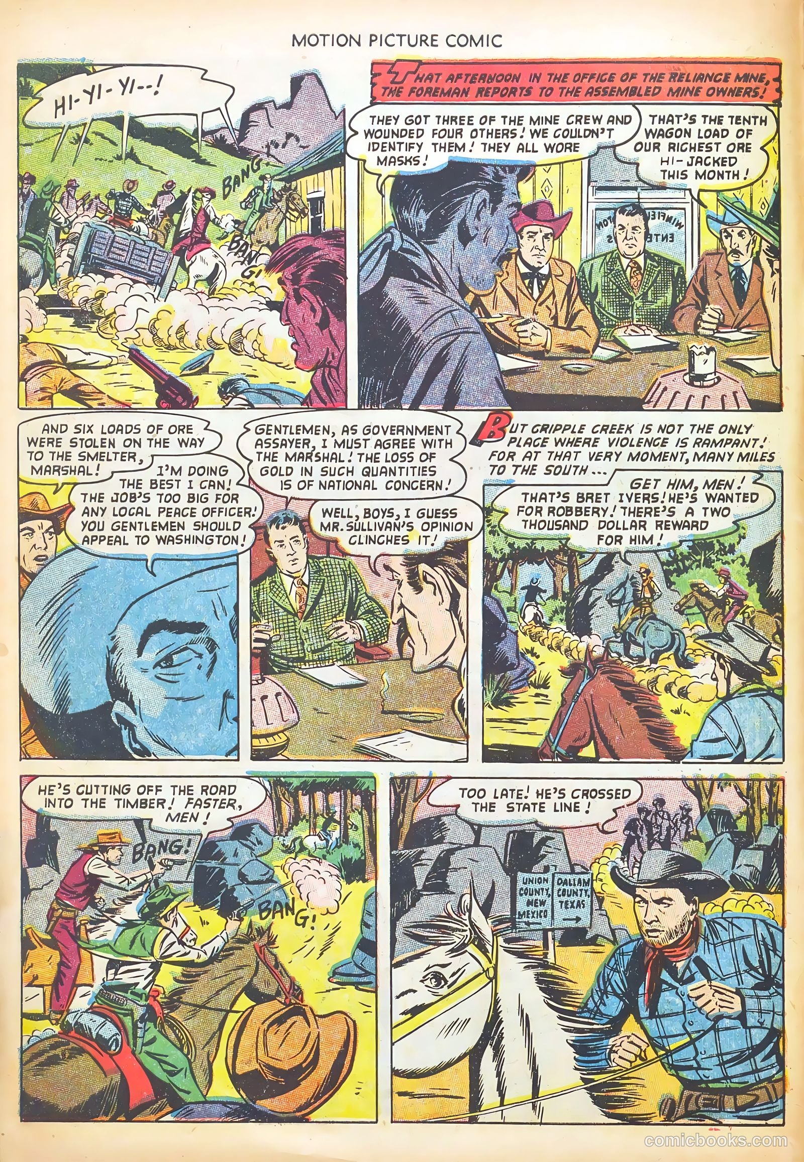 Motion Picture Comics #114 (1953) — page 6 of 36