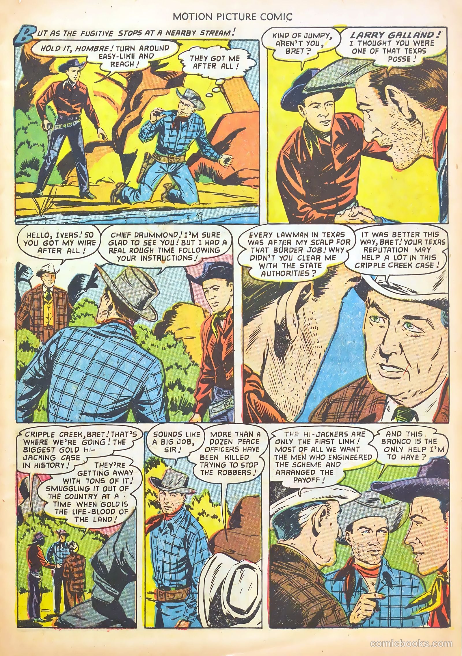 Motion Picture Comics #114 (1953) — page 7 of 36