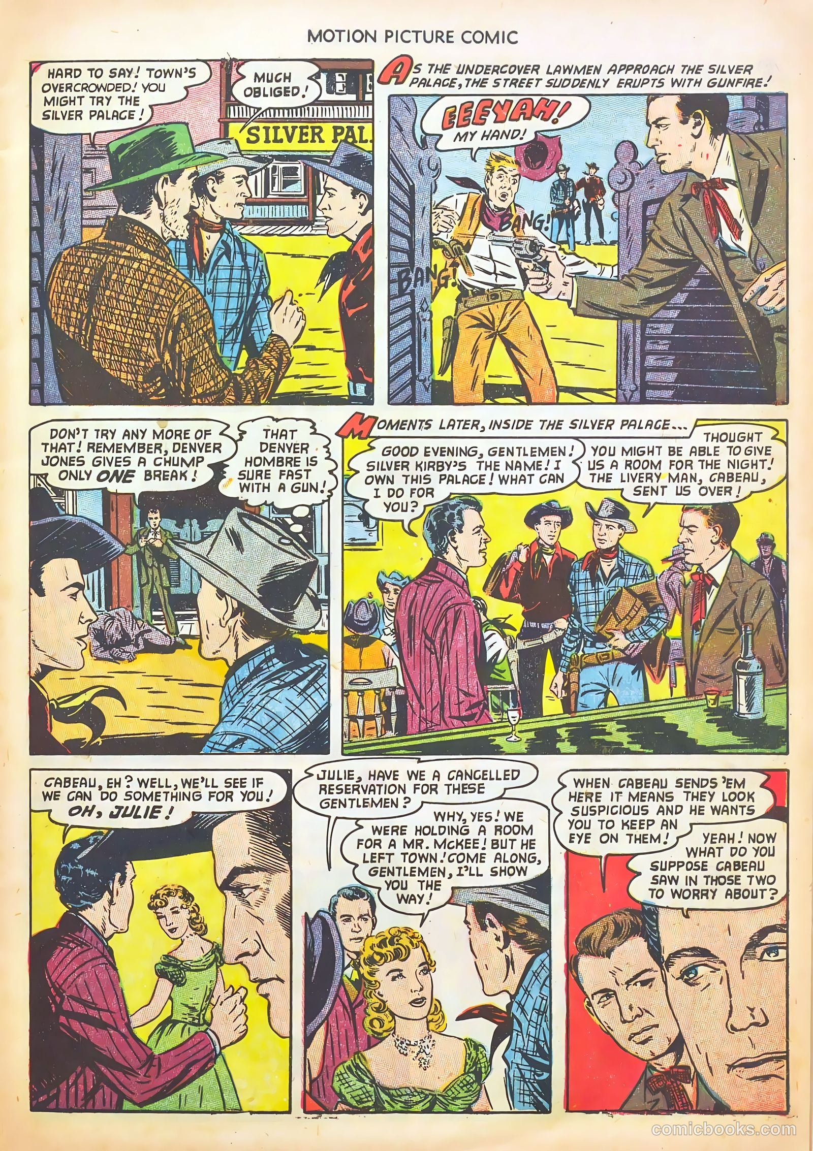 Motion Picture Comics #114 (1953) — page 9 of 36