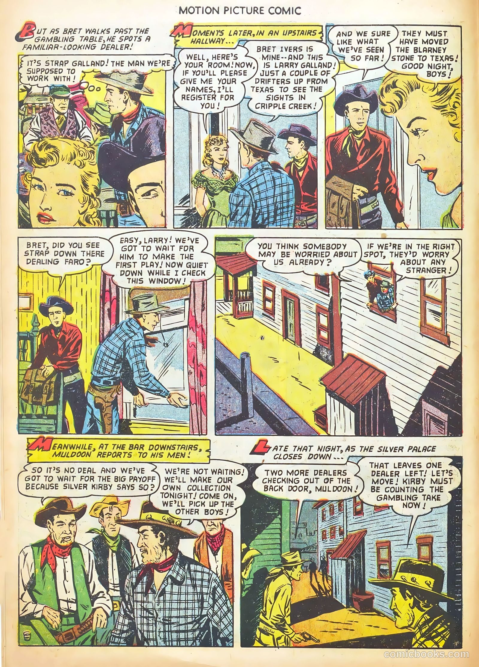 Motion Picture Comics #114 (1953) — page 10 of 36