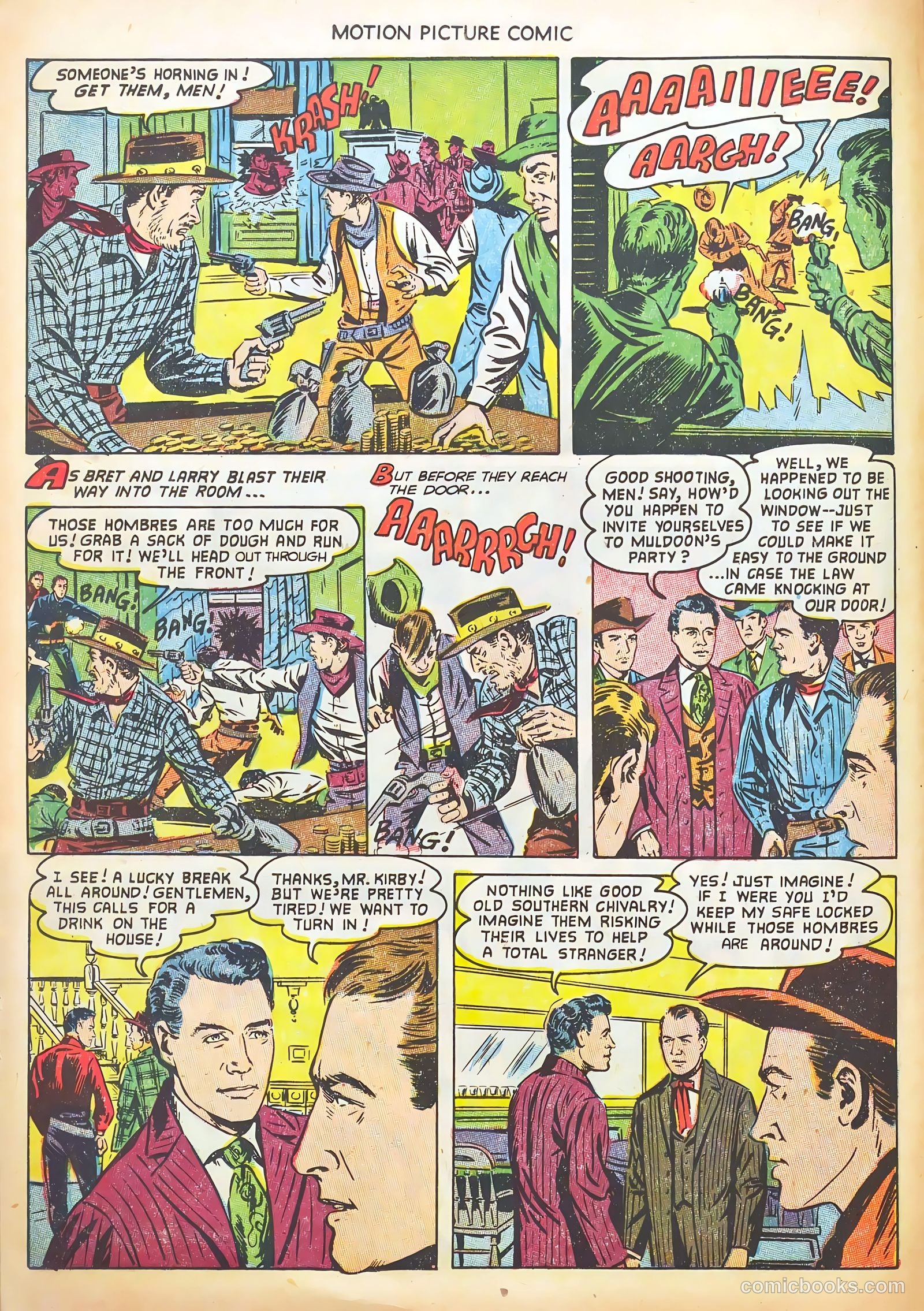 Motion Picture Comics #114 (1953) — page 12 of 36