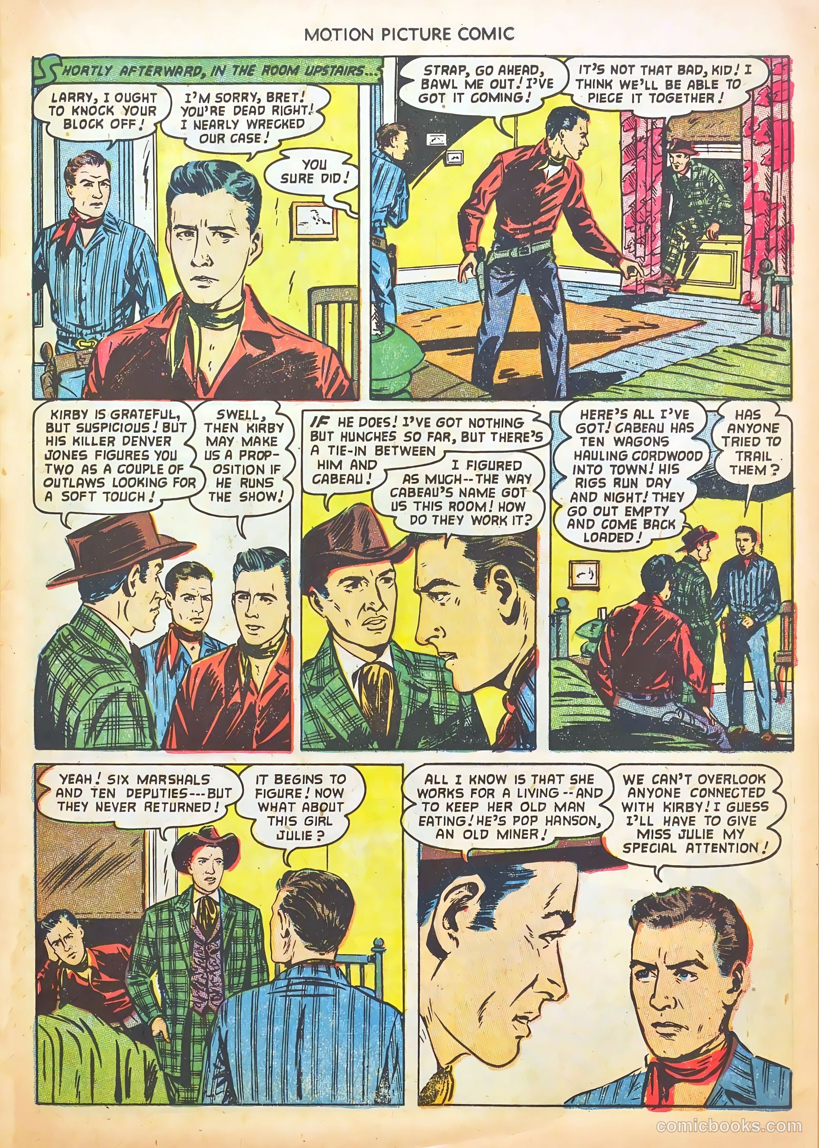 Motion Picture Comics #114 (1953) — page 13 of 36