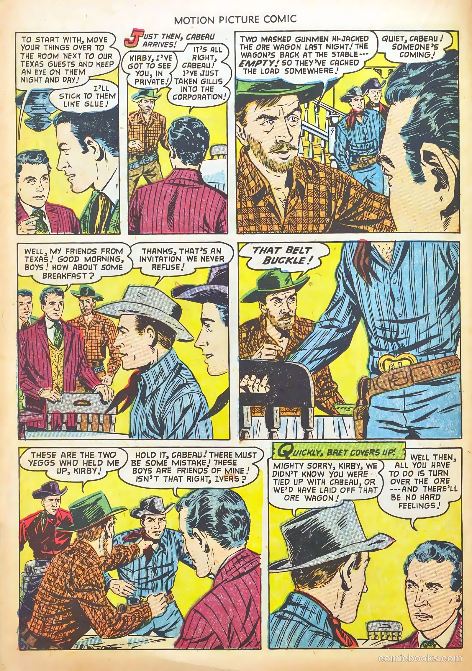 Motion Picture Comics #114 (1953) — page 16 of 36