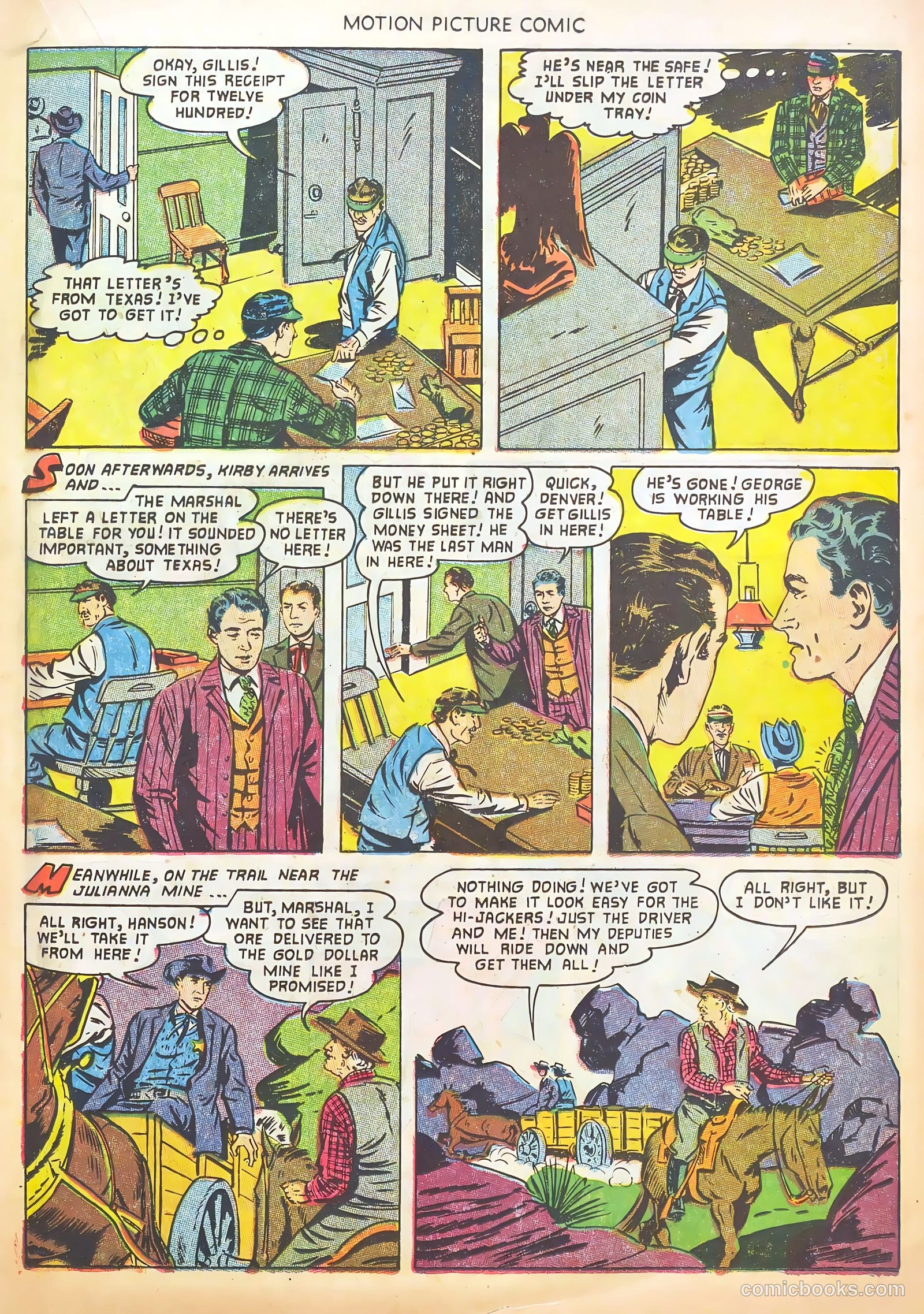 Motion Picture Comics #114 (1953) — page 19 of 36