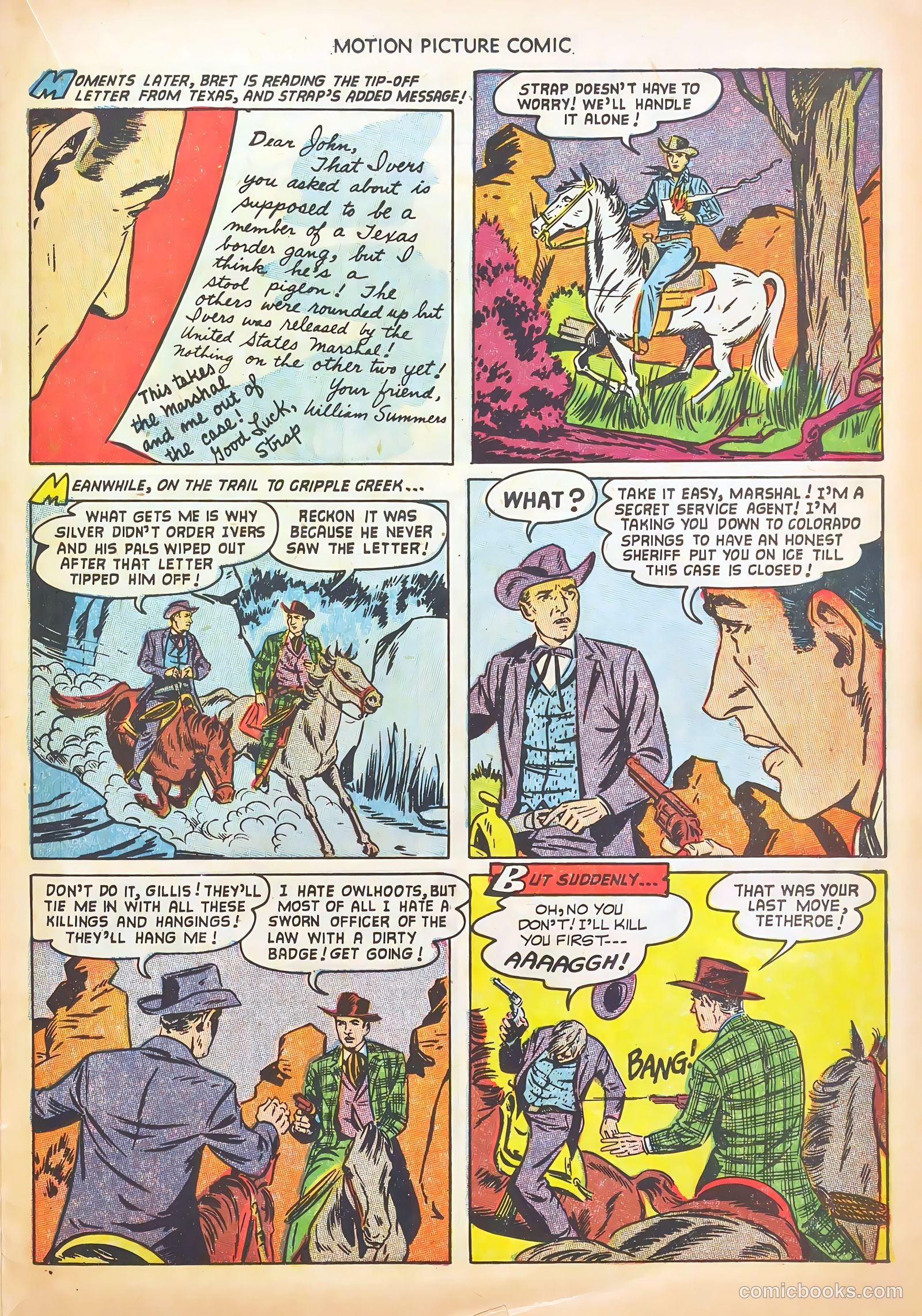 Motion Picture Comics #114 (1953) — page 21 of 36