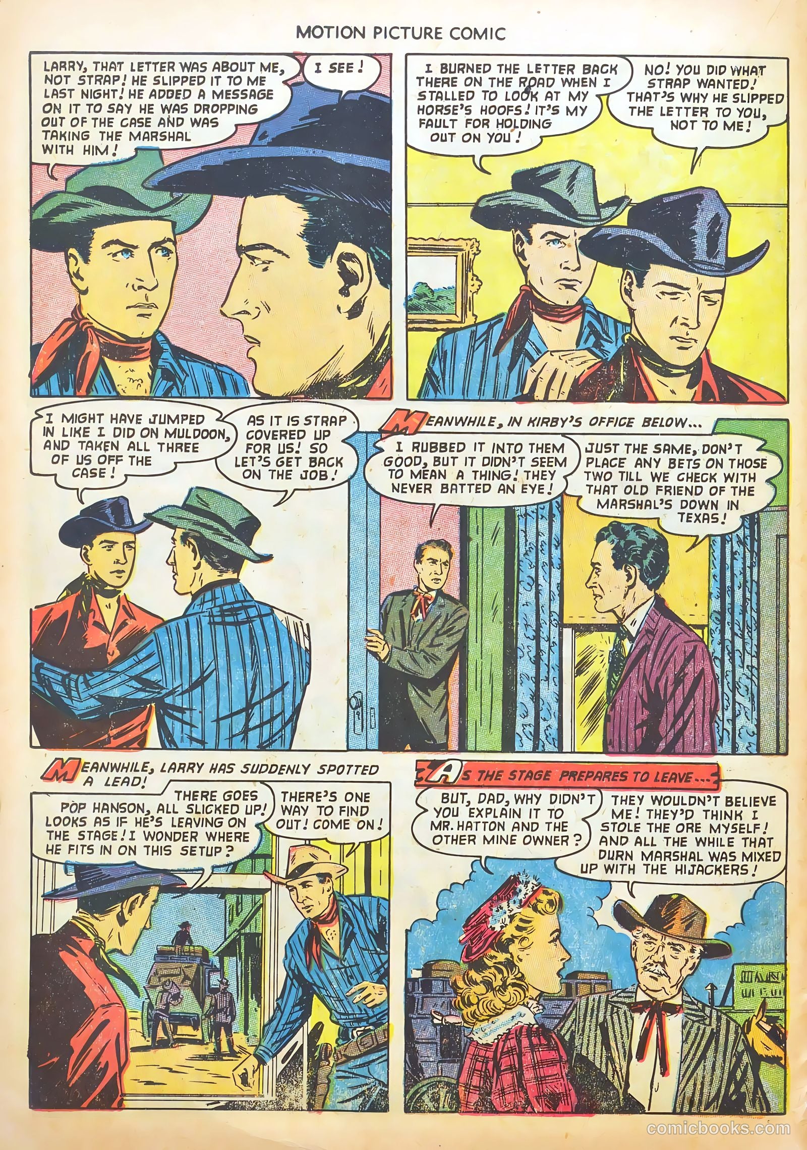 Motion Picture Comics #114 (1953) — page 24 of 36