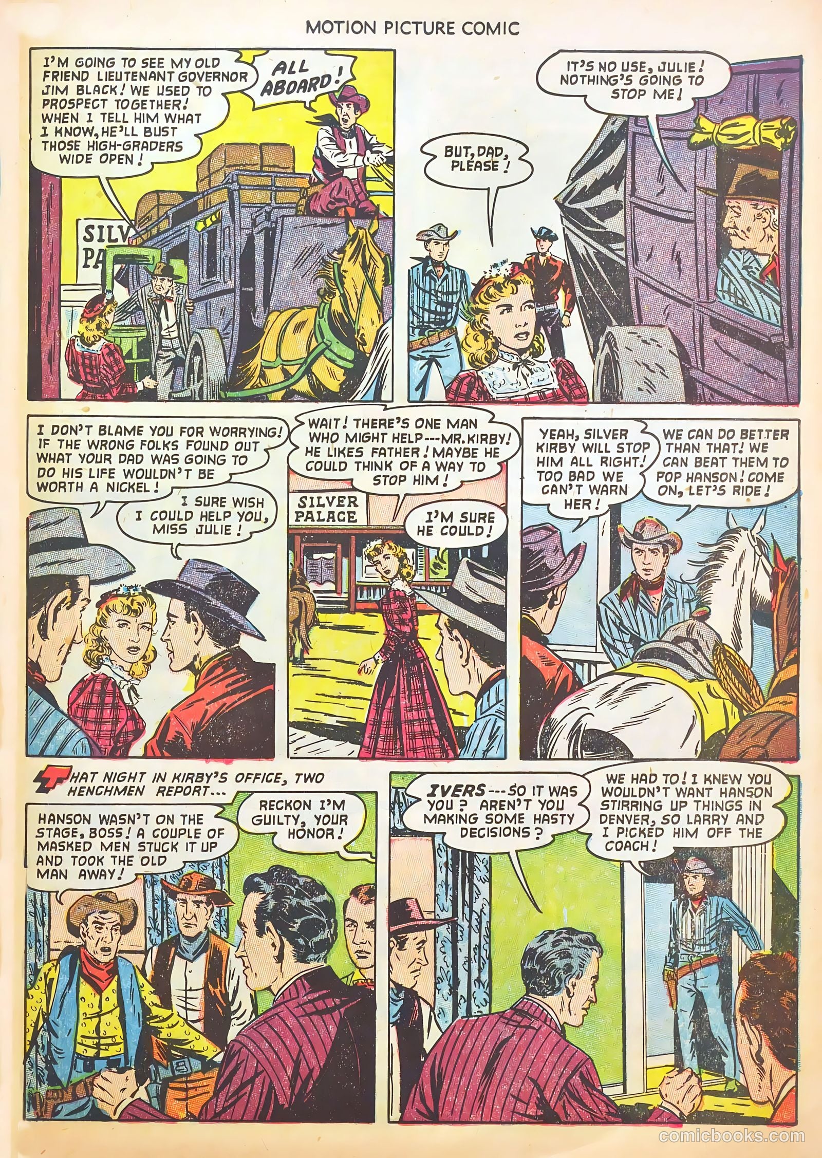 Motion Picture Comics #114 (1953) — page 25 of 36