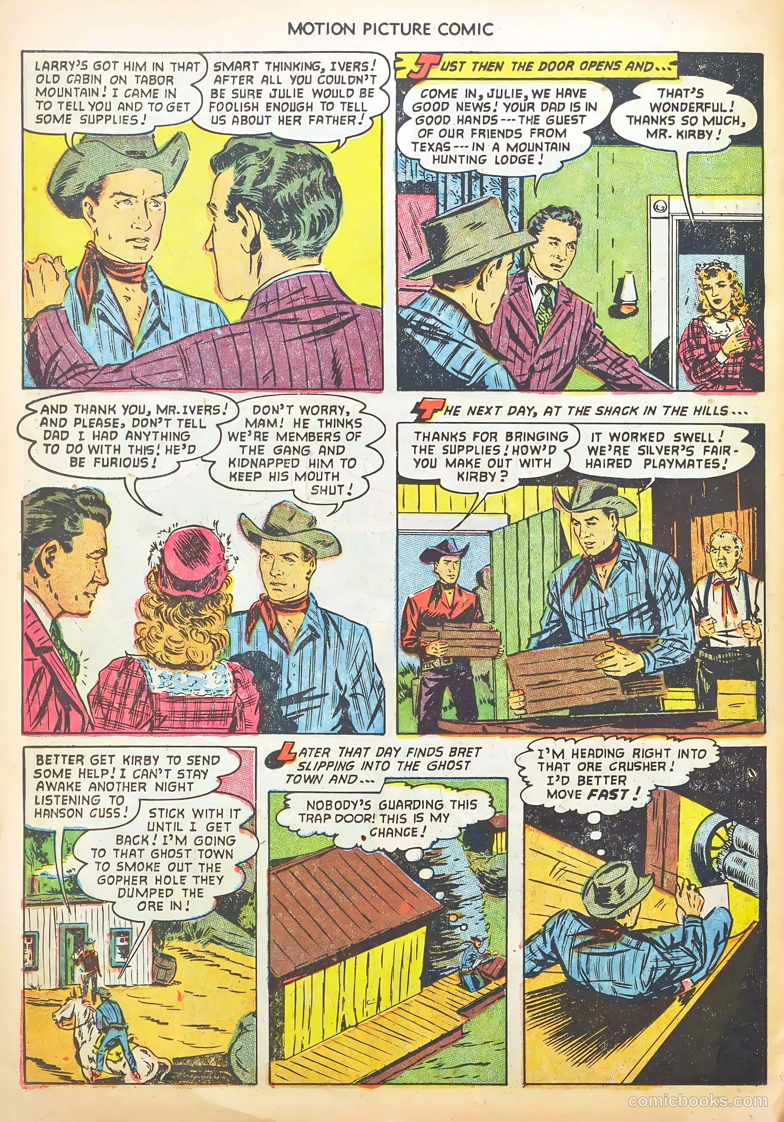 Motion Picture Comics #114 (1953) — page 26 of 36
