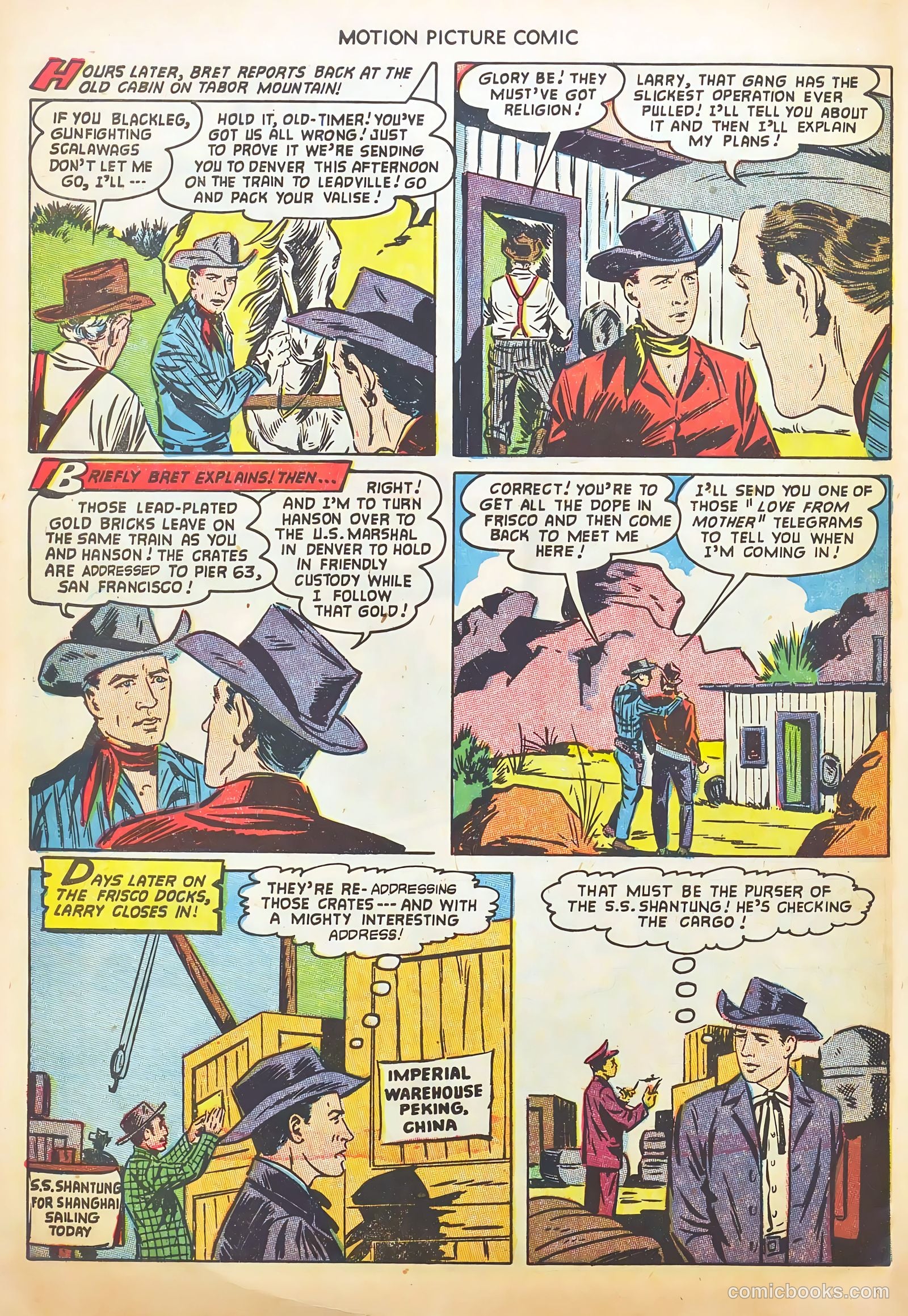 Motion Picture Comics #114 (1953) — page 28 of 36