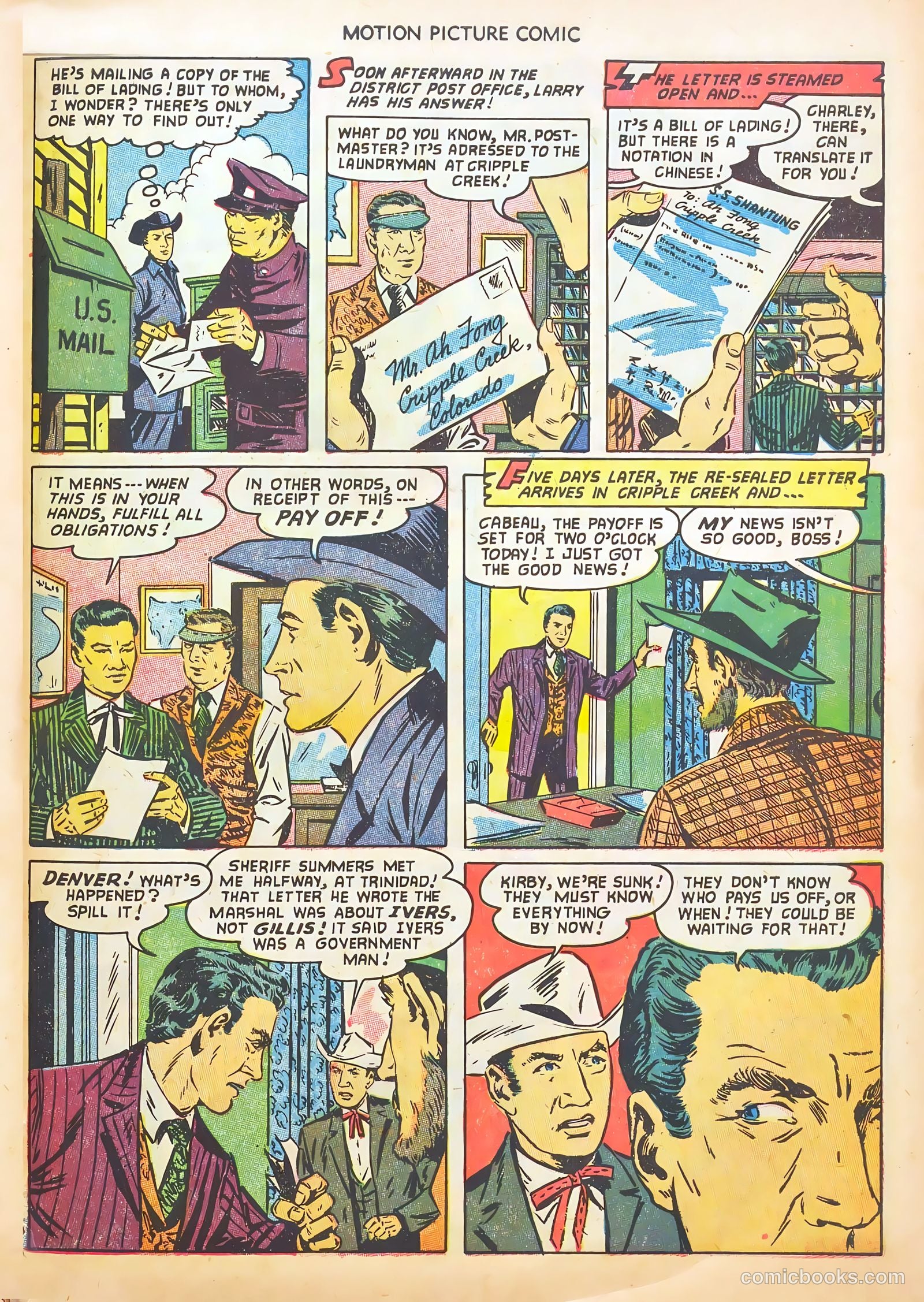 Motion Picture Comics #114 (1953) — page 29 of 36