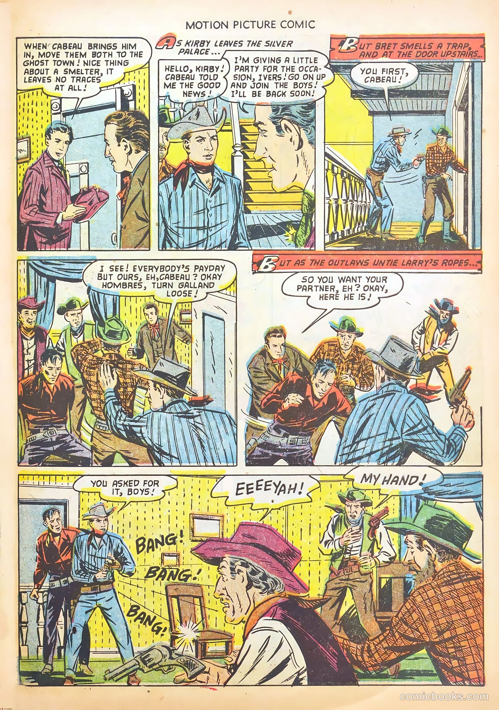 Motion Picture Comics #114 (1953) — page 31 of 36