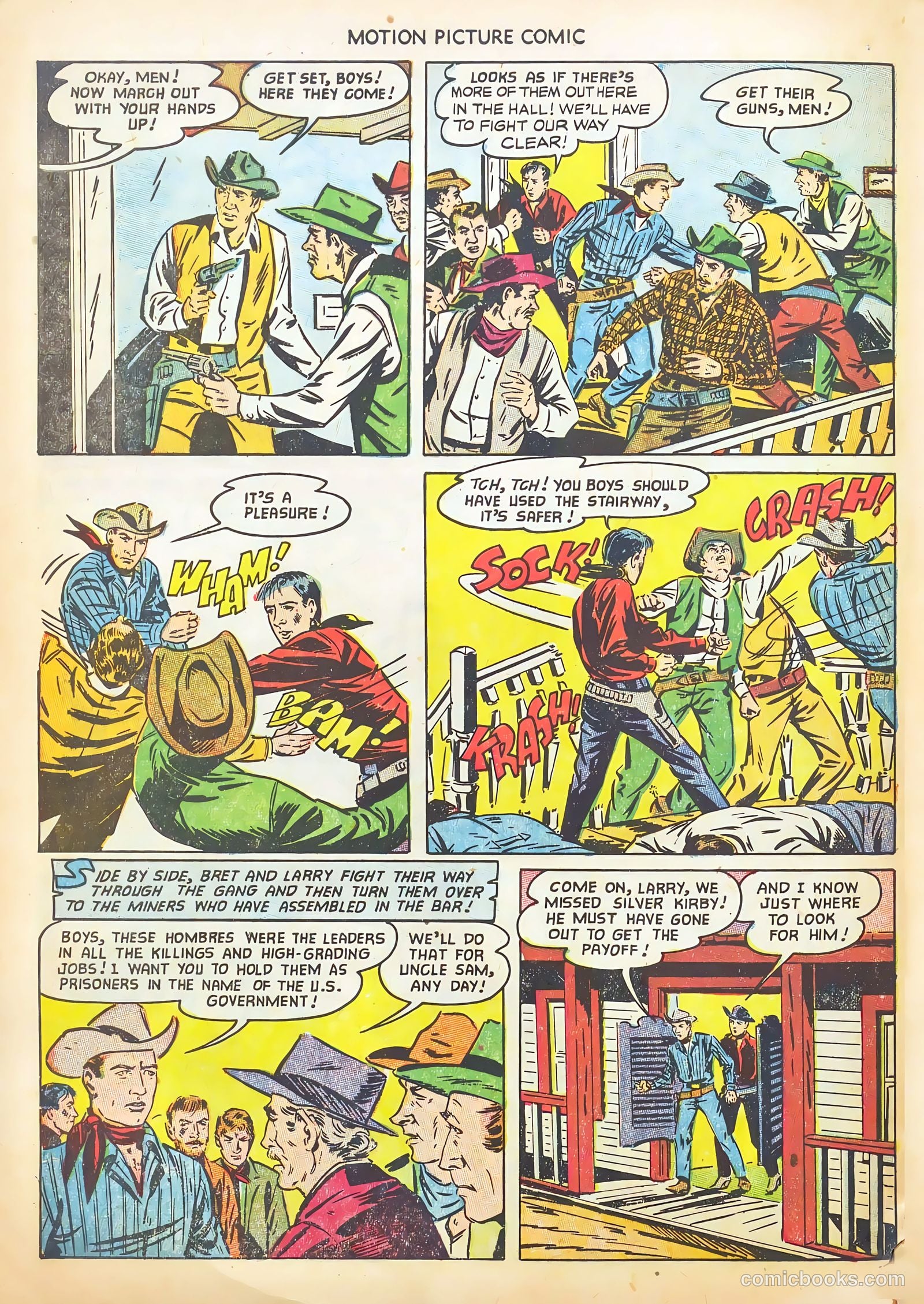 Motion Picture Comics #114 (1953) — page 32 of 36