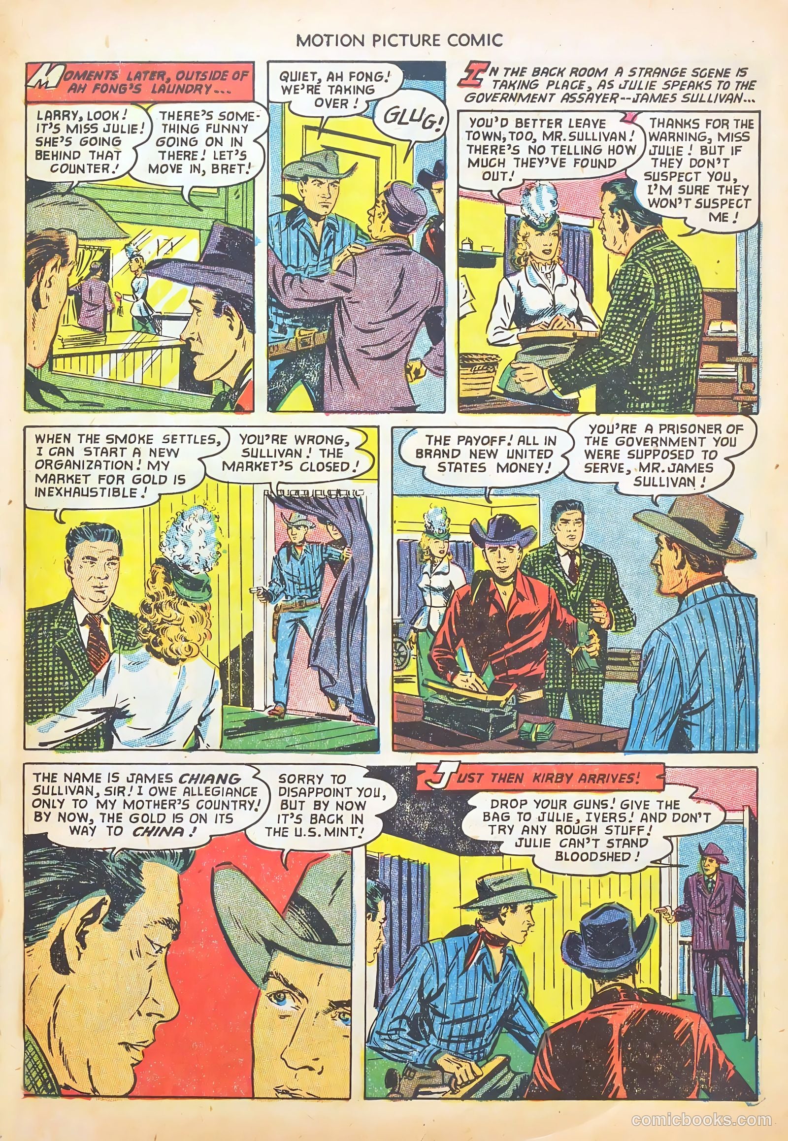 Motion Picture Comics #114 (1953) — page 33 of 36