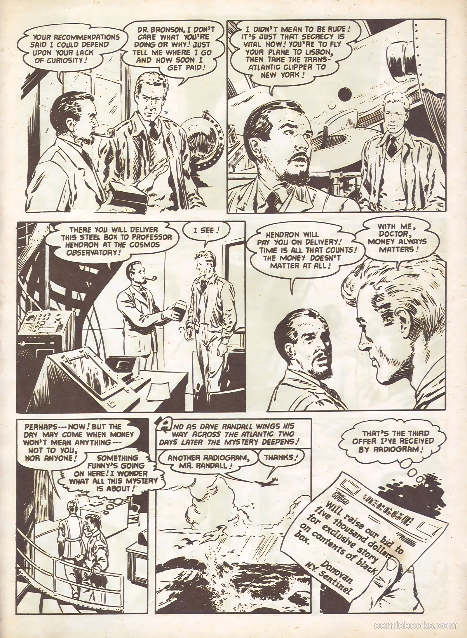 Motion Picture Comics #60 (1952) — page 4 of 32