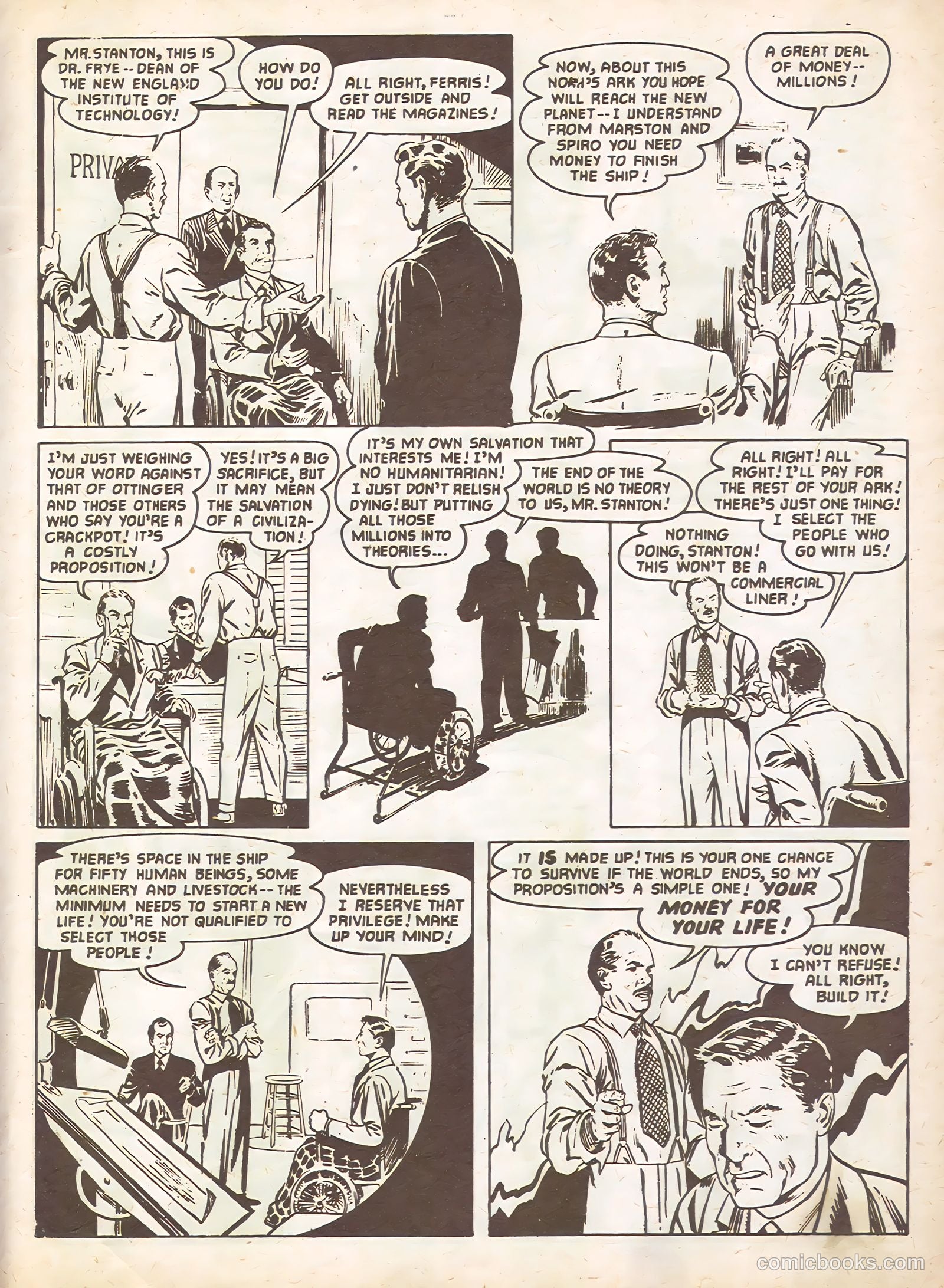 Motion Picture Comics #60 (1952) — page 13 of 32