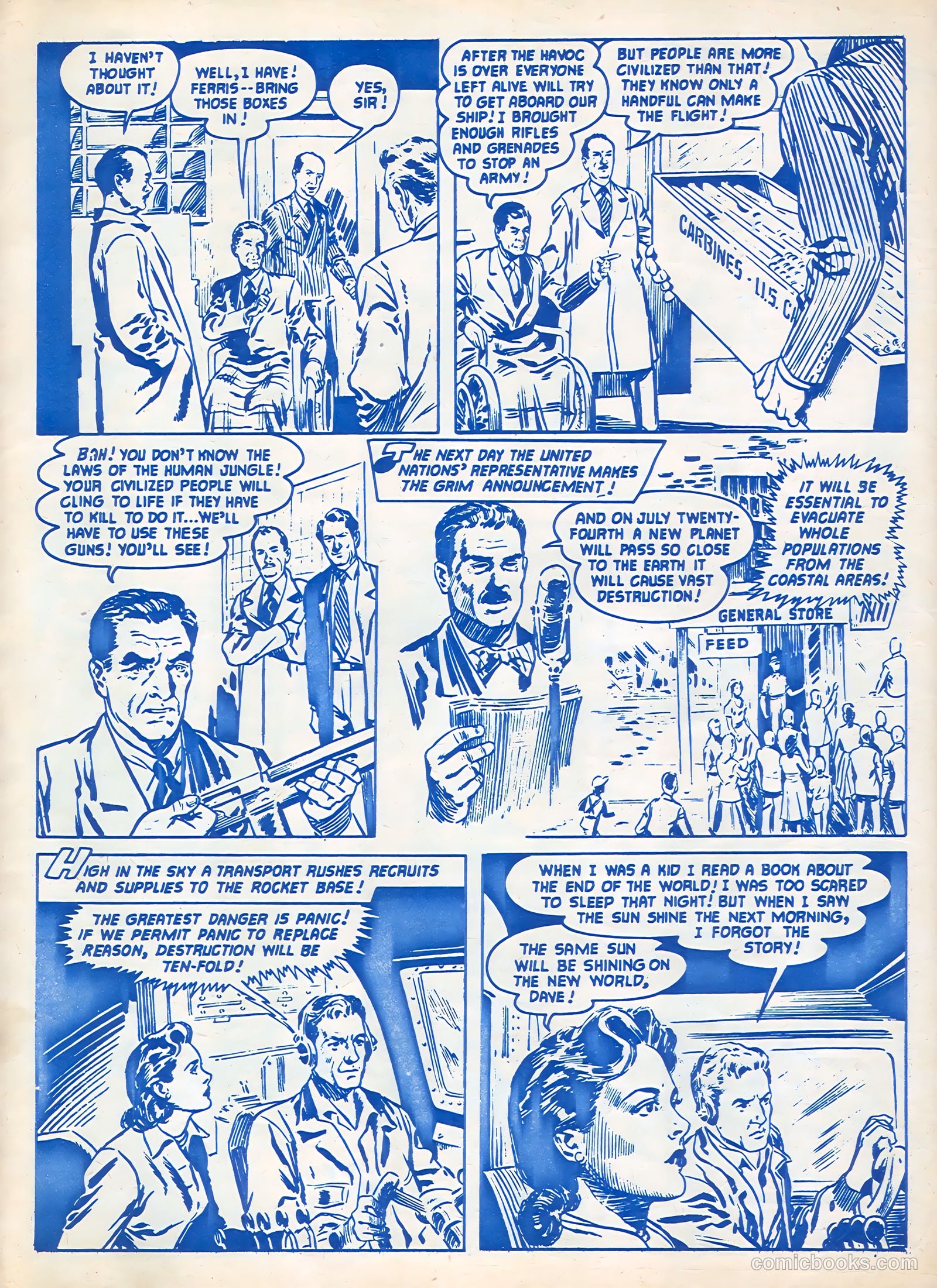 Motion Picture Comics #60 (1952) — page 16 of 32
