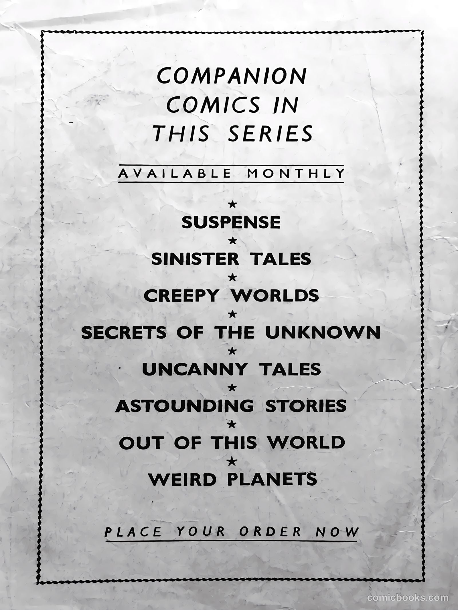 Astounding Stories #39 (1969) — page 68 of 68