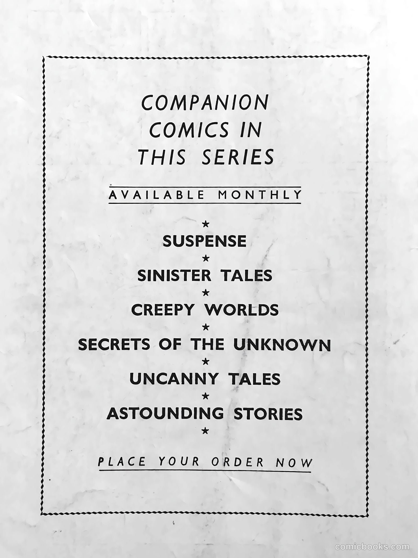 Astounding Stories #4 (1966) — page 21 of 21