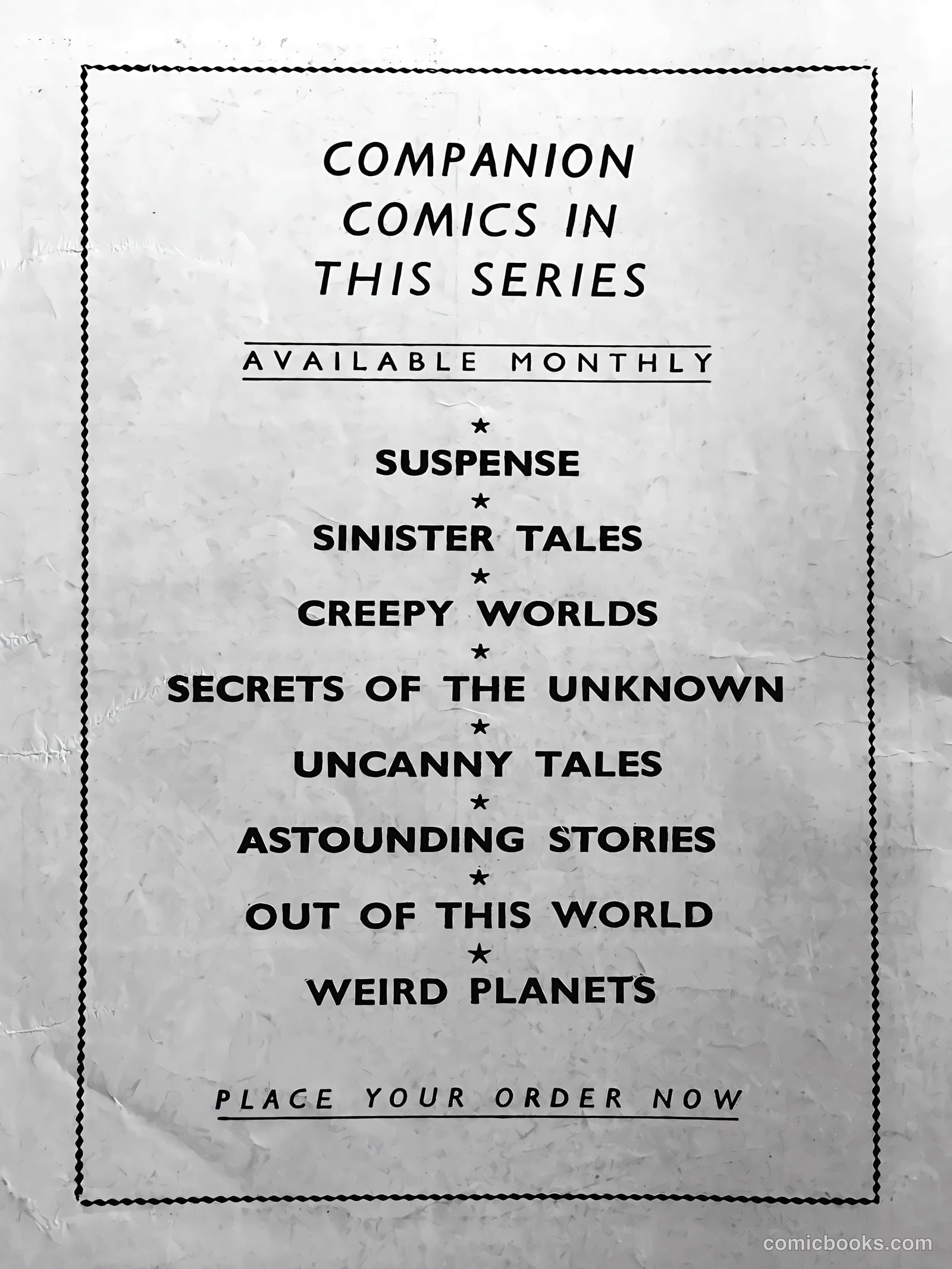 Astounding Stories #40 — page 68 of 68