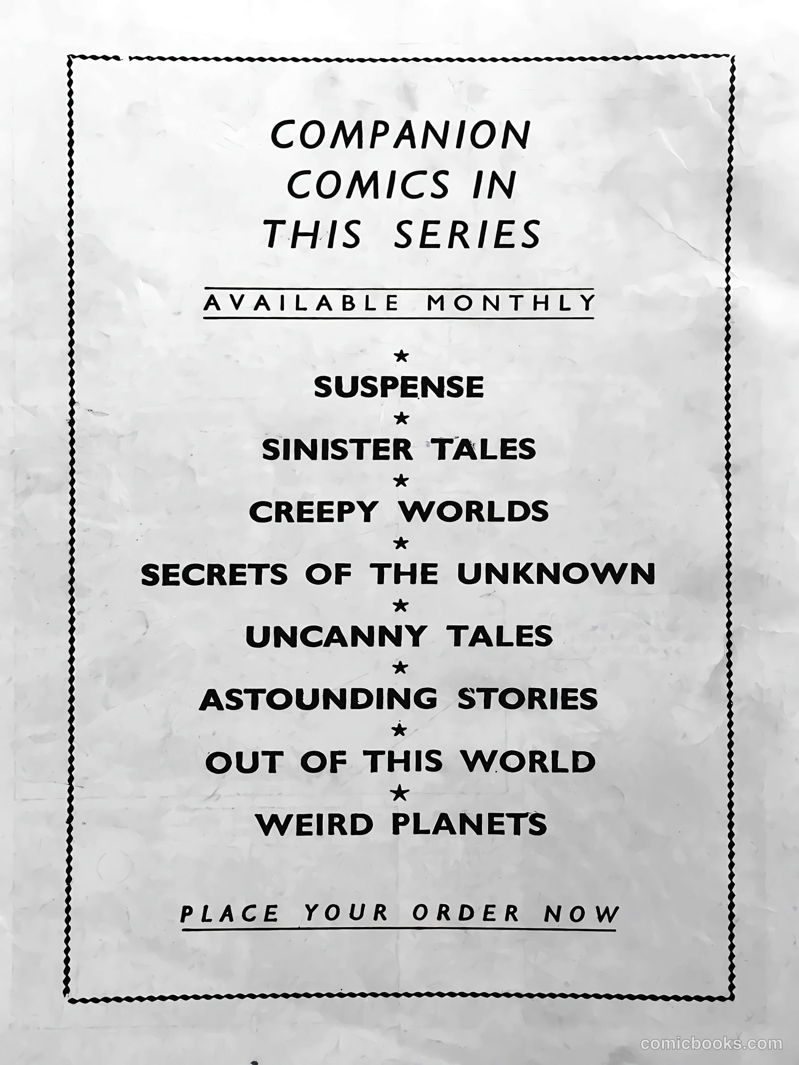 Astounding Stories #41 — page 68 of 68