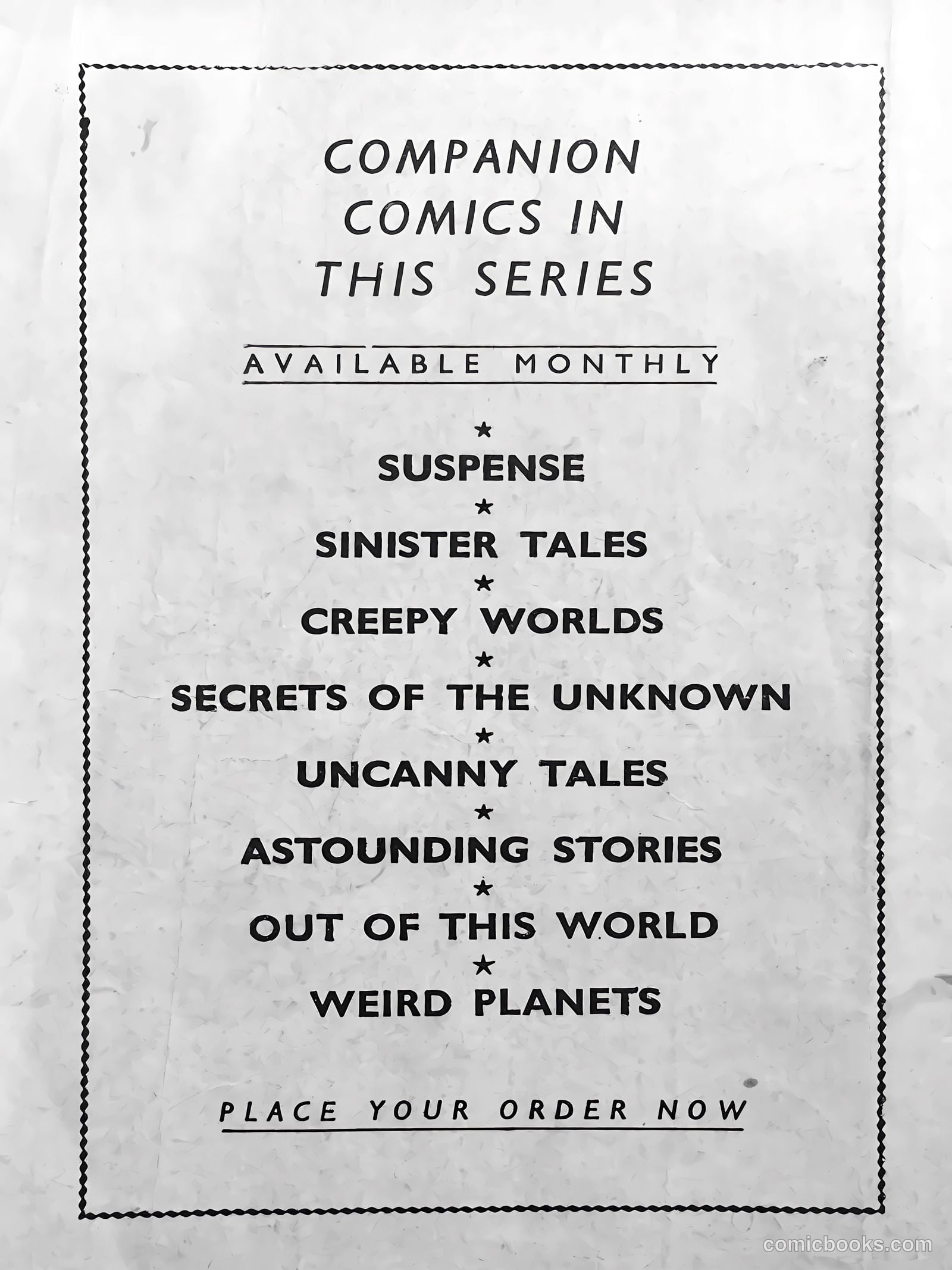 Astounding Stories #48 — page 68 of 68