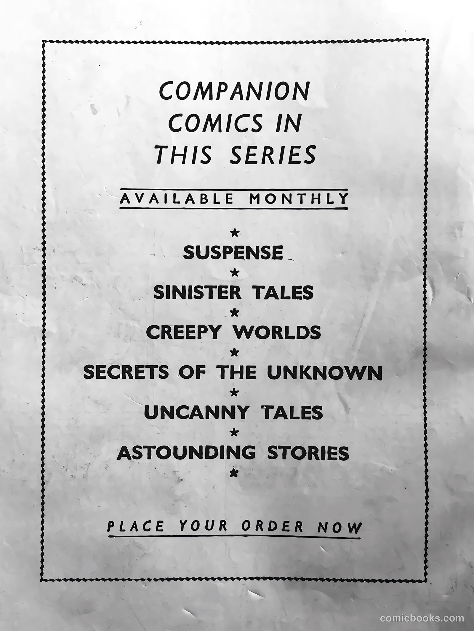Astounding Stories #75 — page 52 of 52