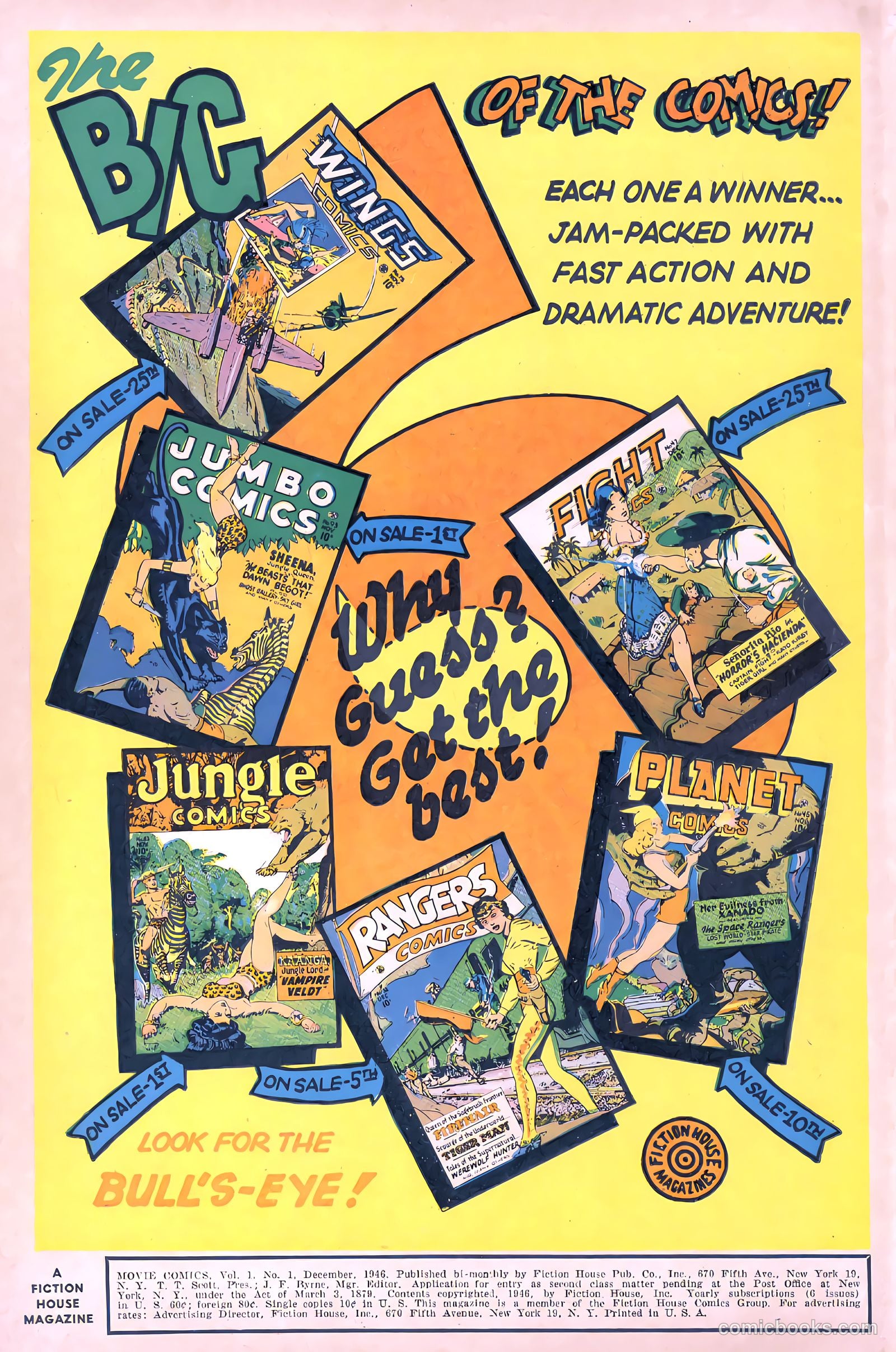 Movie Comics #1 (1946) — page 2 of 52