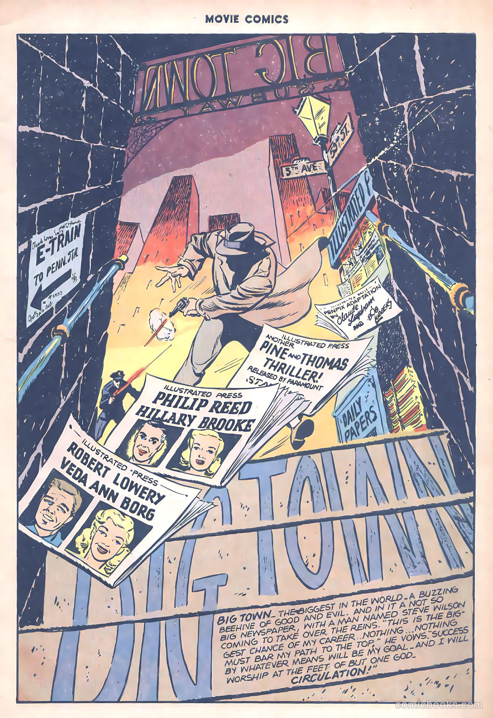 Movie Comics #1 (1946) — page 3 of 52