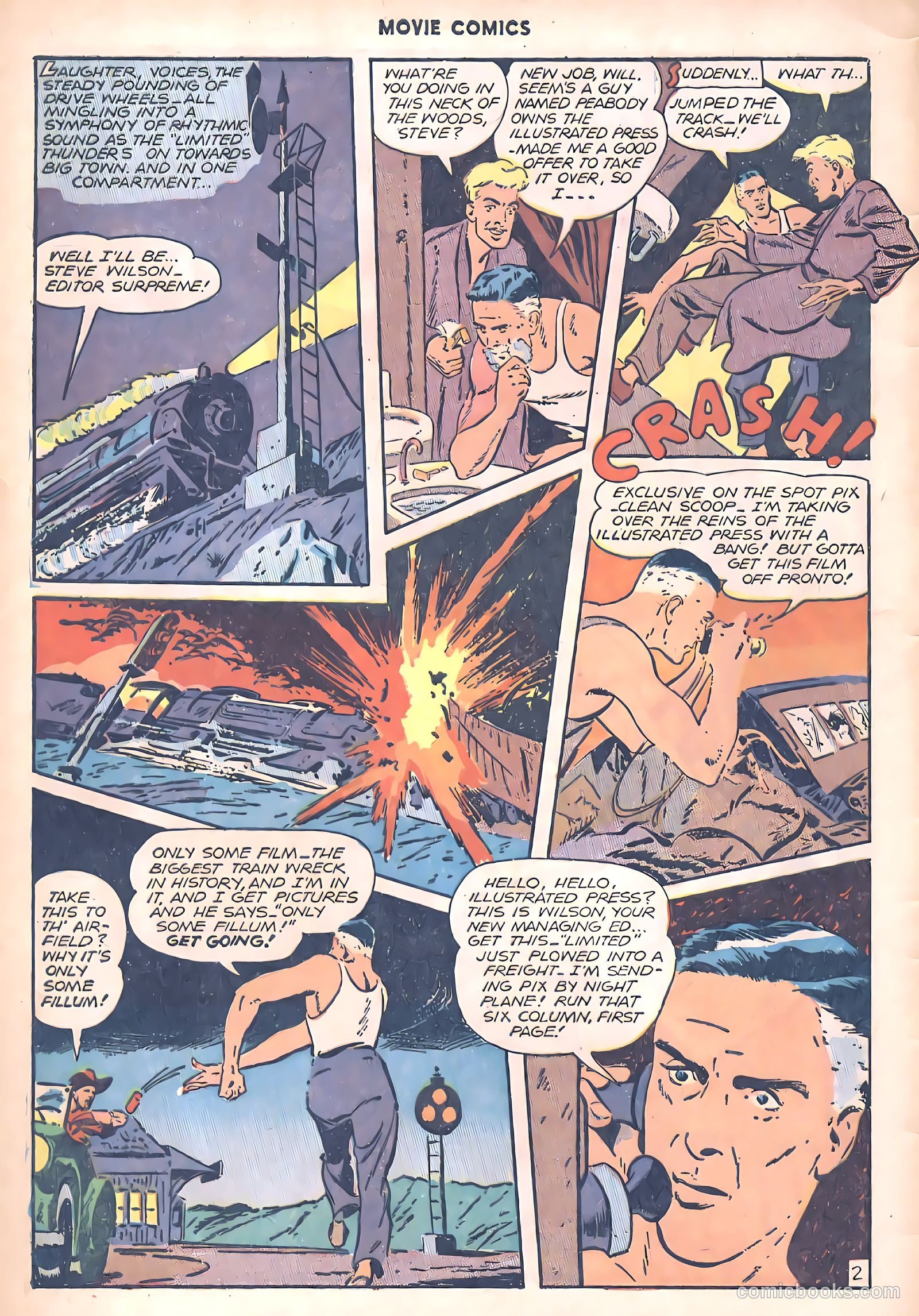 Movie Comics #1 (1946) — page 4 of 52