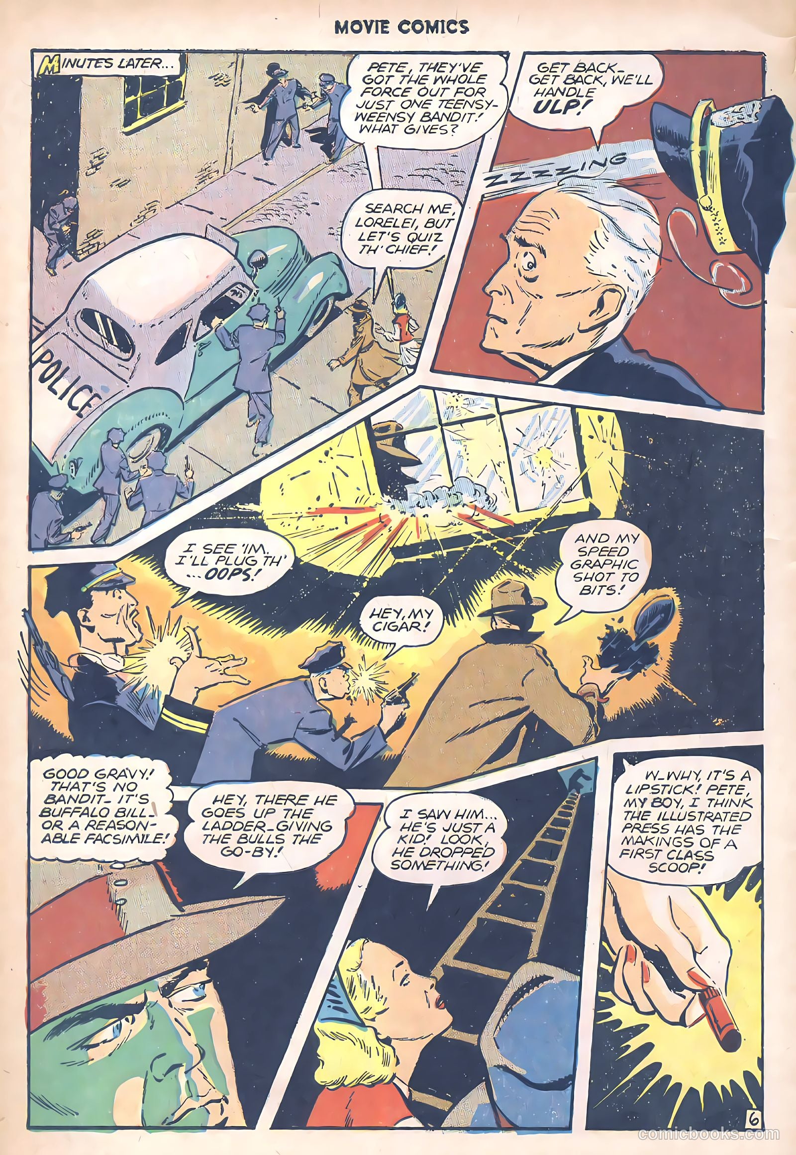 Movie Comics #1 (1946) — page 8 of 52